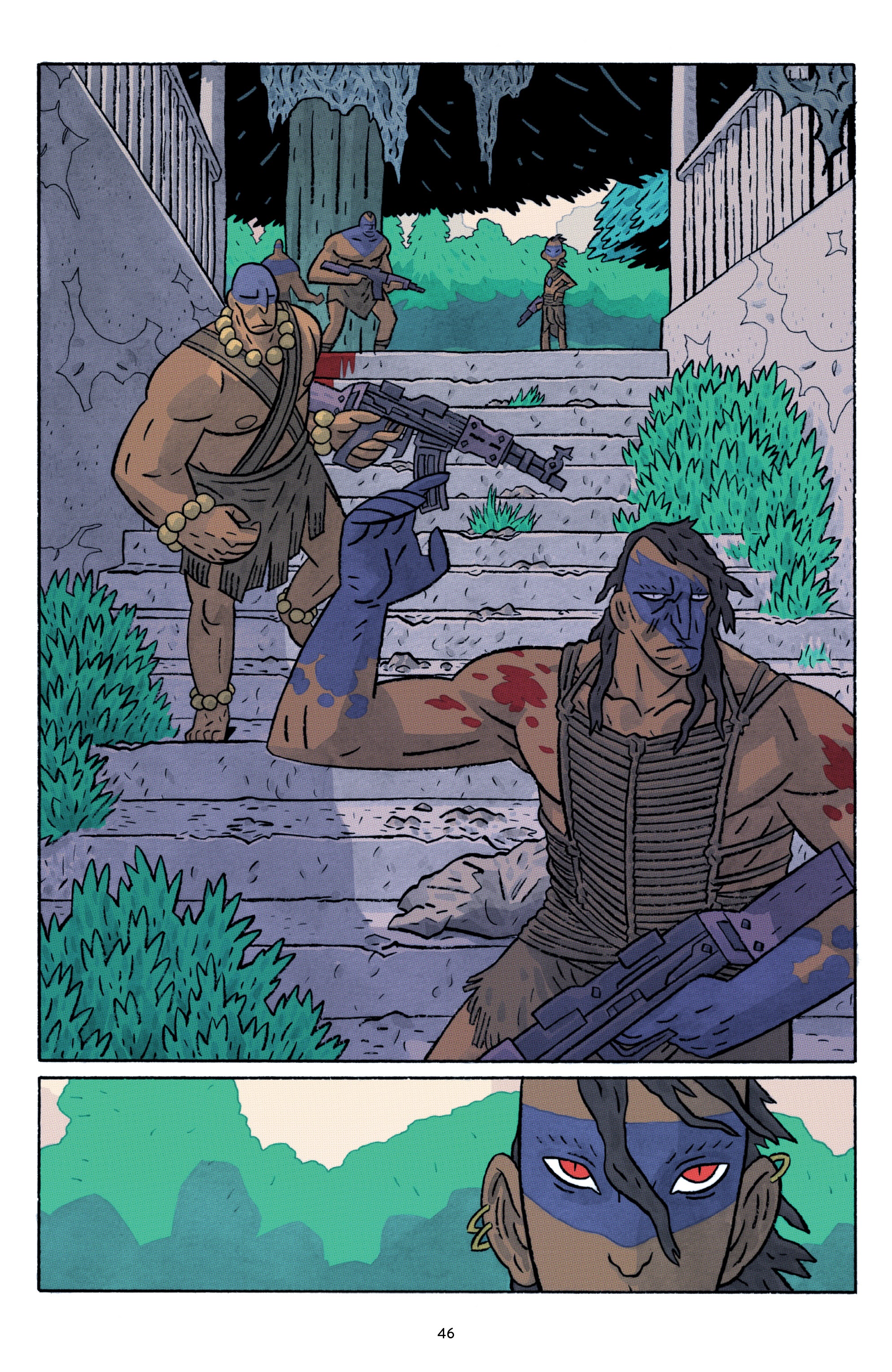 Read online ApocalyptiGirl: An Aria for the End Times (2020) comic -  Issue # TPB - 48