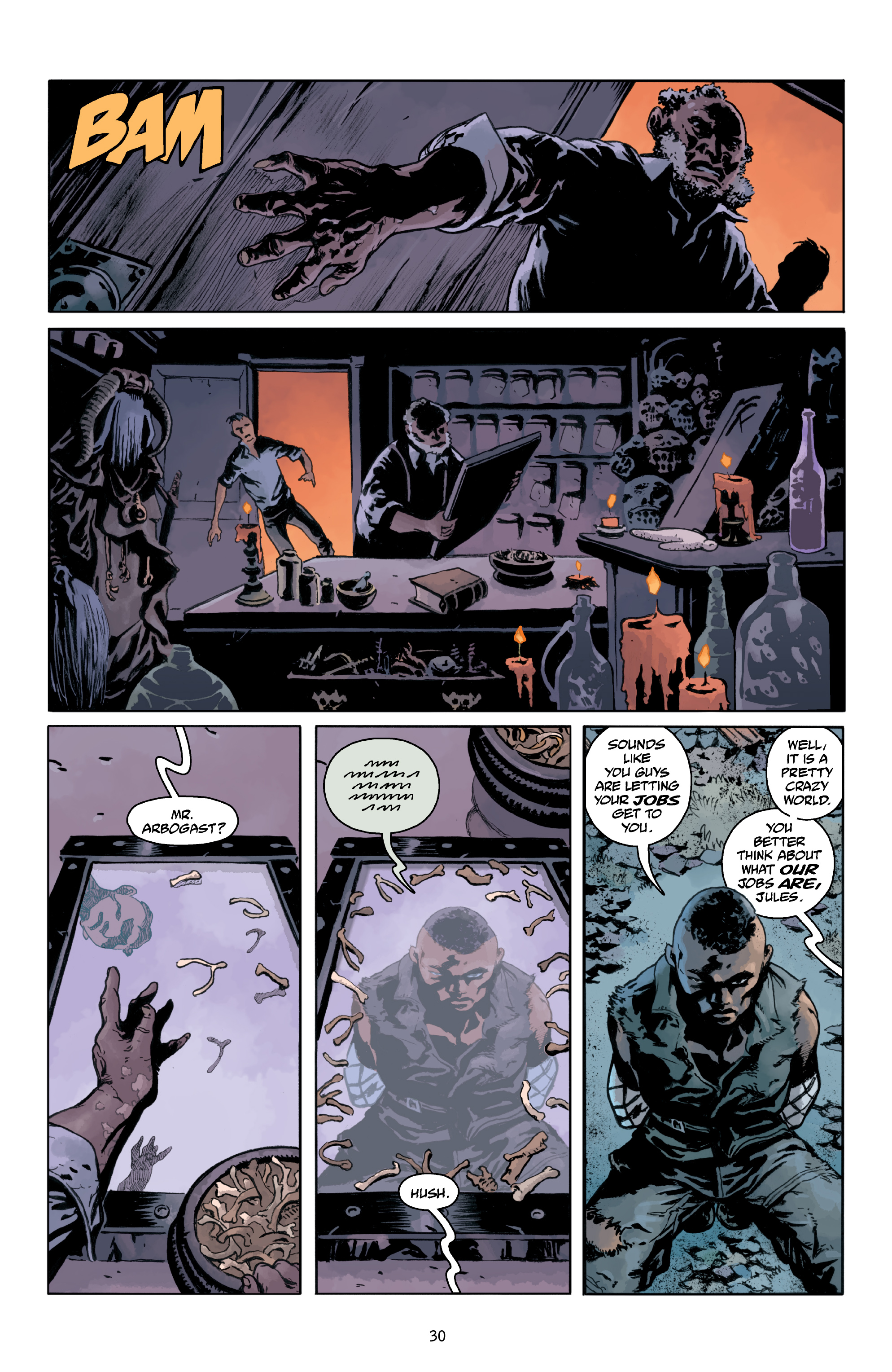 Read online Abe Sapien comic -  Issue # _TPB Dark and Terrible 2 (Part 1) - 32
