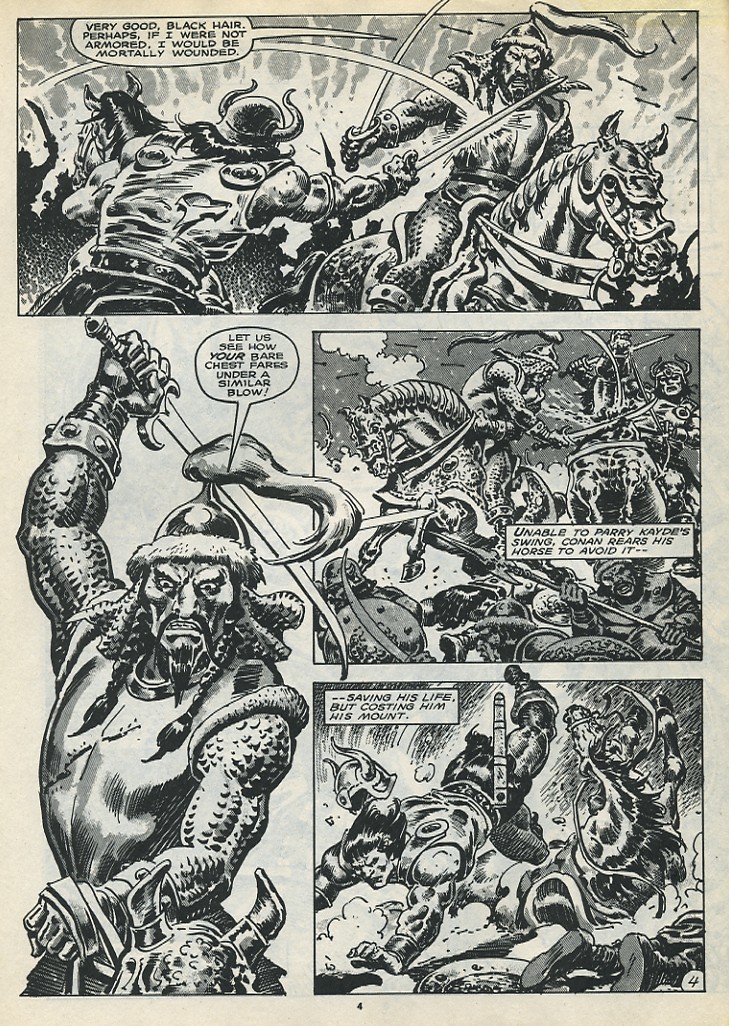 Read online The Savage Sword Of Conan comic -  Issue #173 - 6