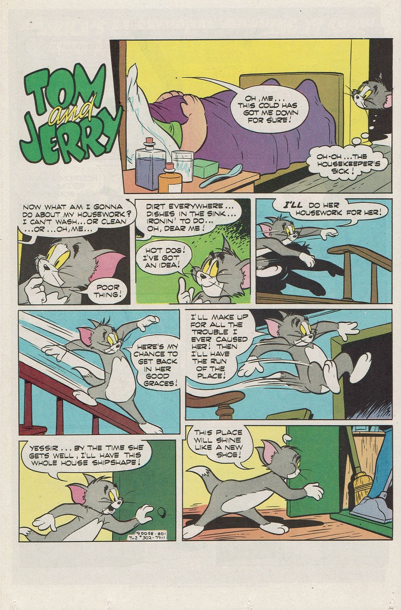 Read online Tom and Jerry Giant Size comic -  Issue #1 - 45