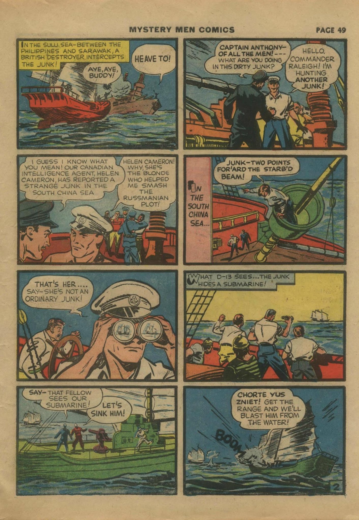 Read online Mystery Men Comics comic -  Issue #14 - 51