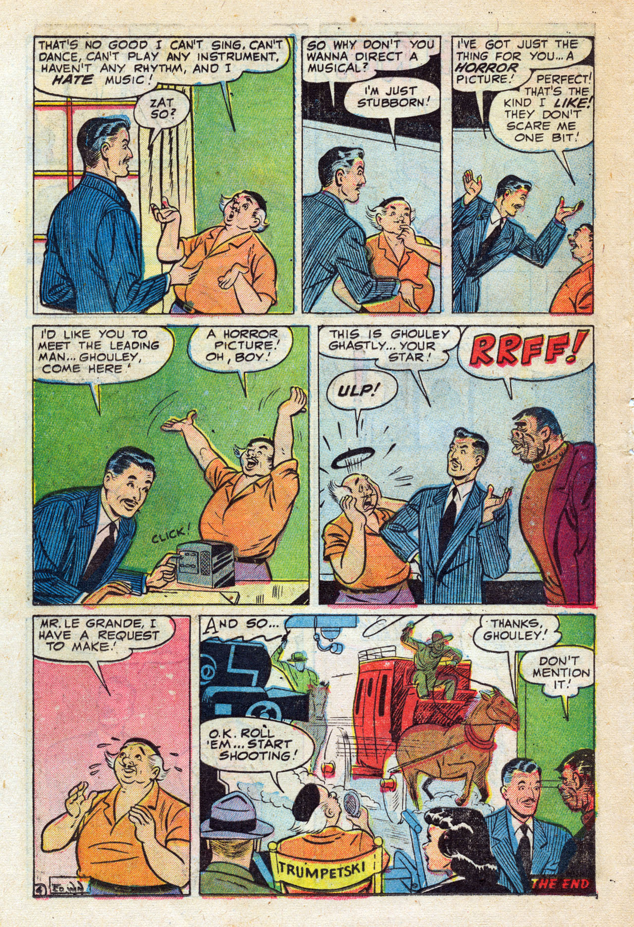 Read online Hedy Of Hollywood Comics comic -  Issue #46 - 22
