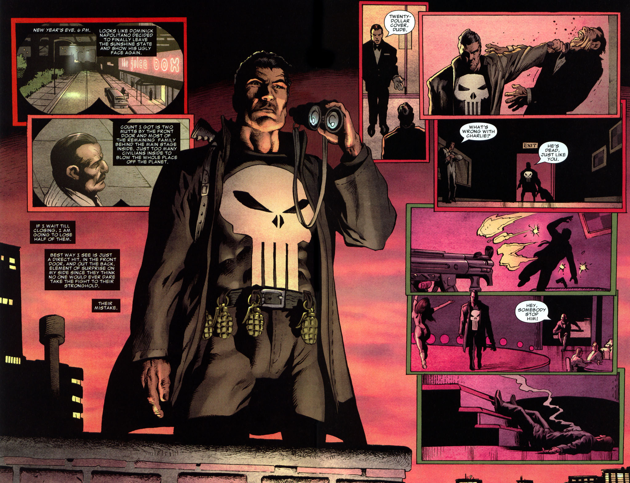 Read online Punisher: Red X-Mas comic -  Issue # Full - 8