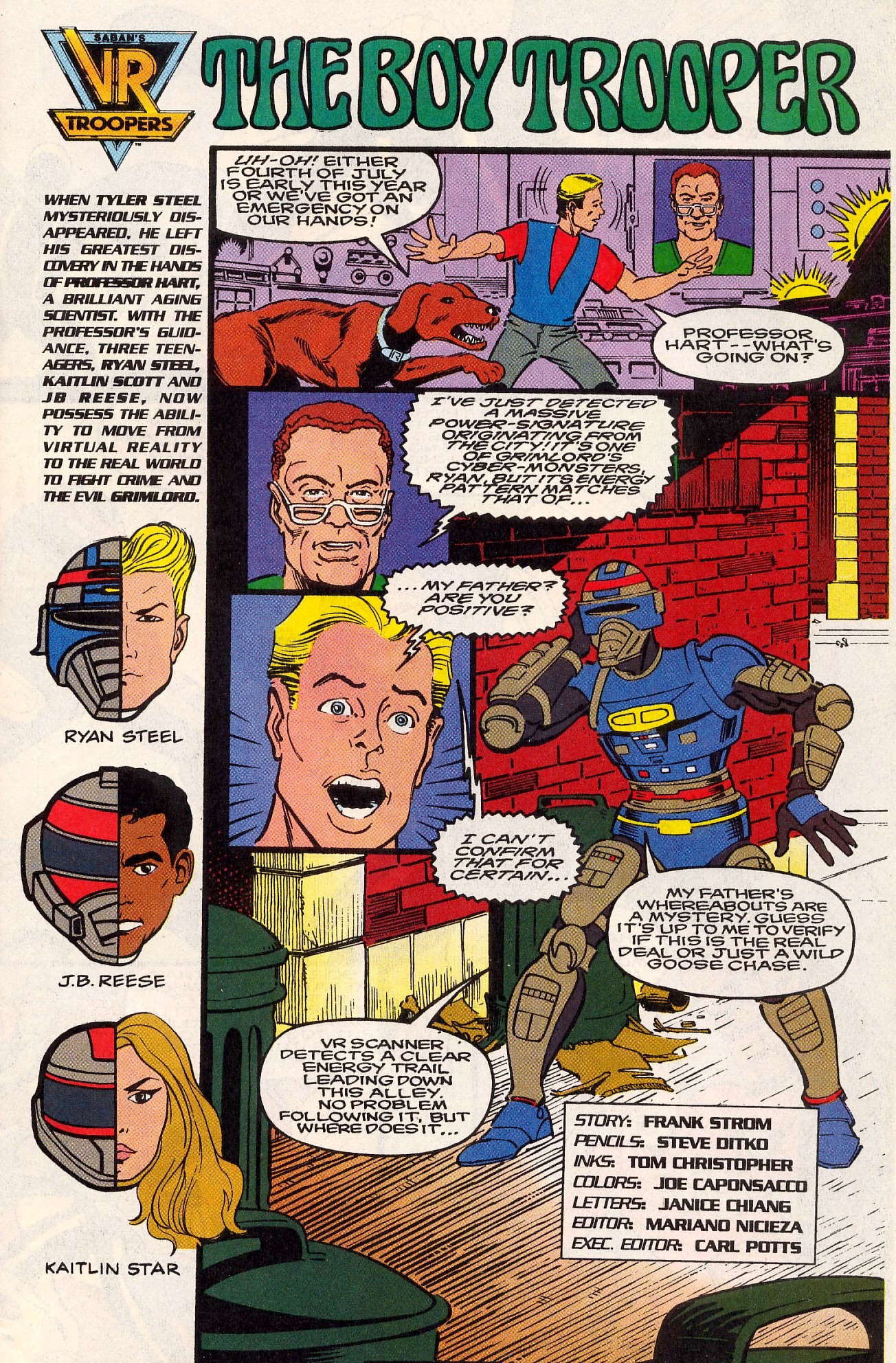 Read online Mighty Morphin Power Rangers: Ninja Rangers/VR Troopers comic -  Issue #5 - 19