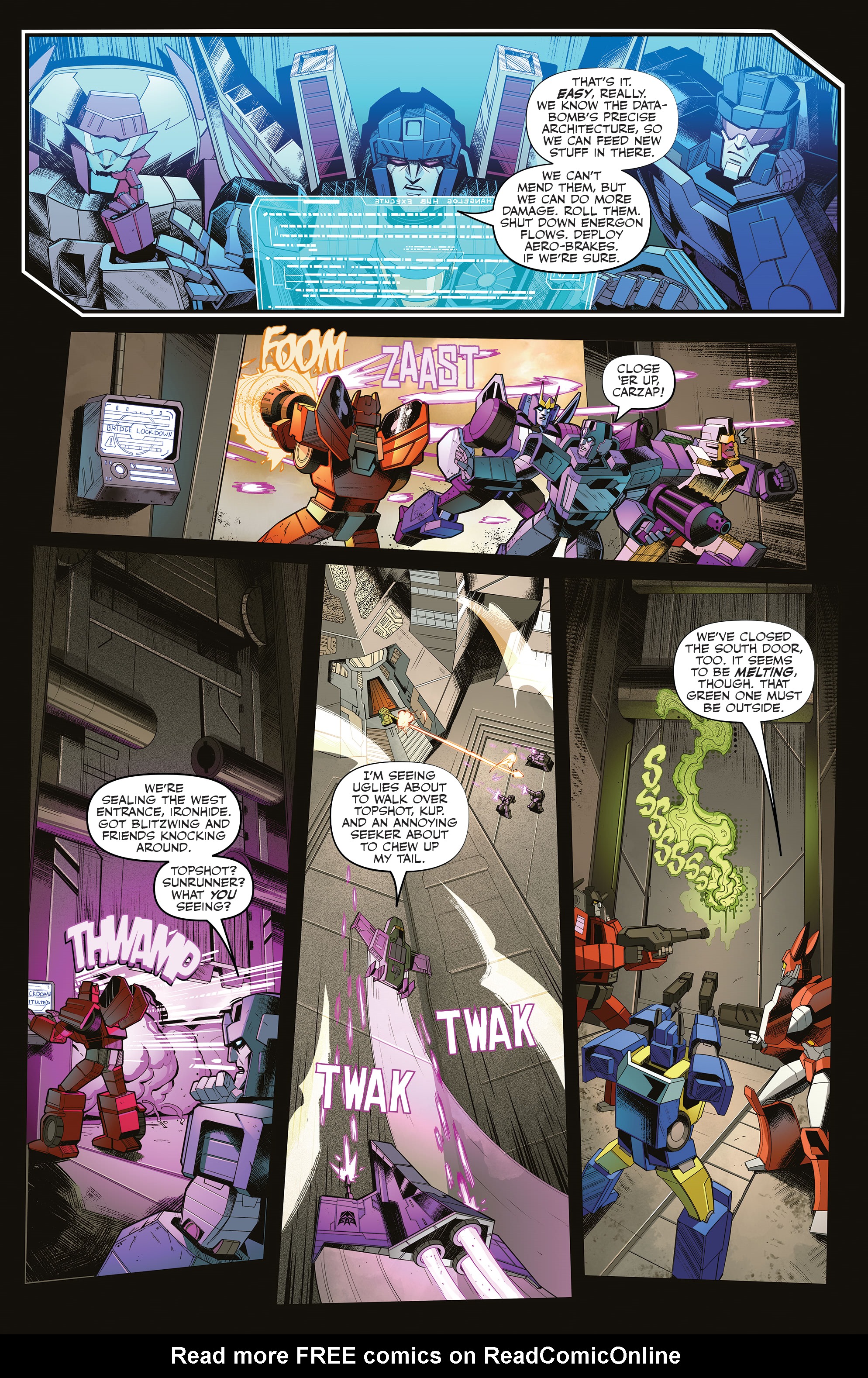 Read online Transformers (2019) comic -  Issue #29 - 17