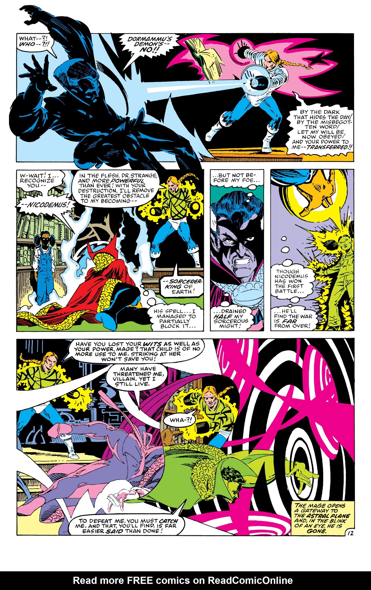Read online Marvel Masterworks: Doctor Strange comic -  Issue # TPB 8 (Part 3) - 20