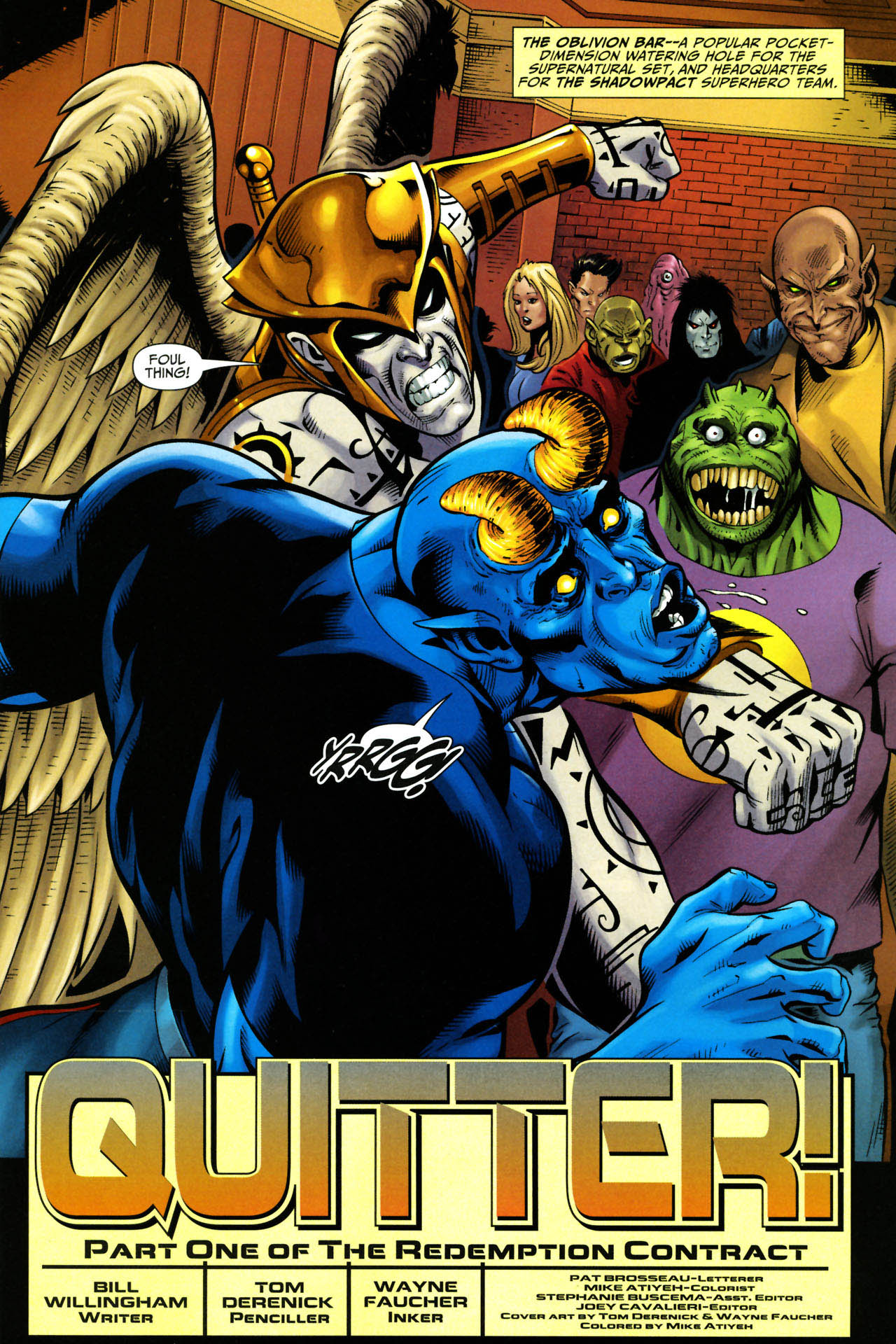 Read online Shadowpact comic -  Issue #14 - 2