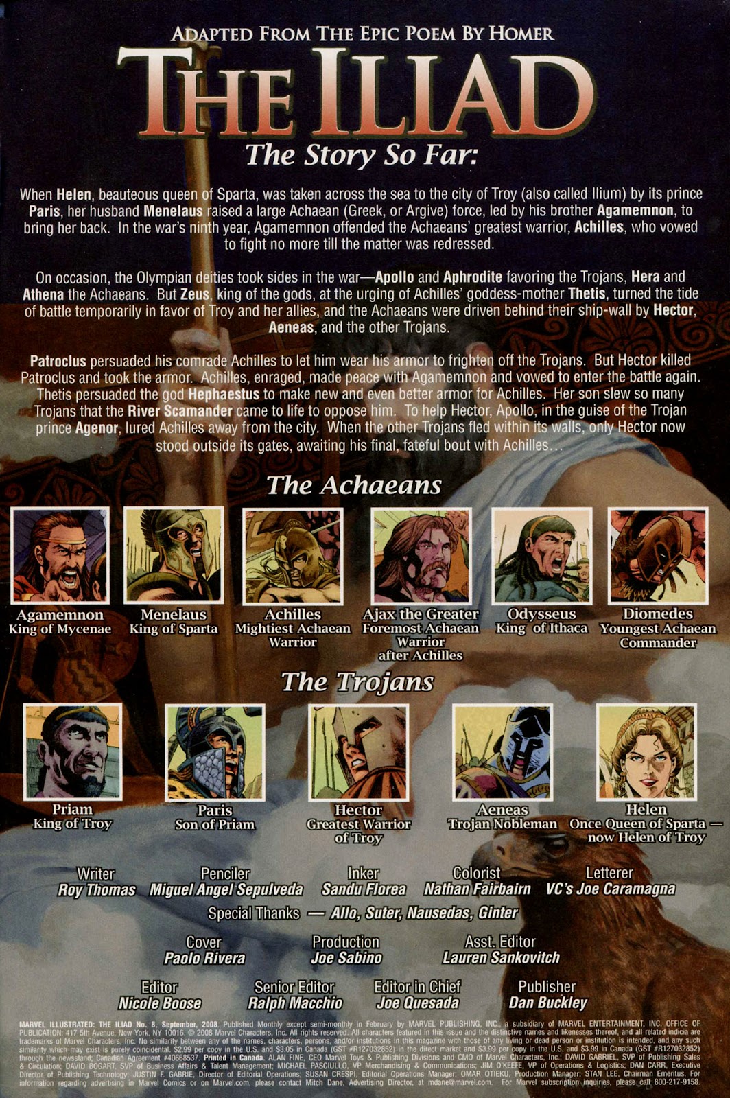 The Iliad issue 8 - Page 2