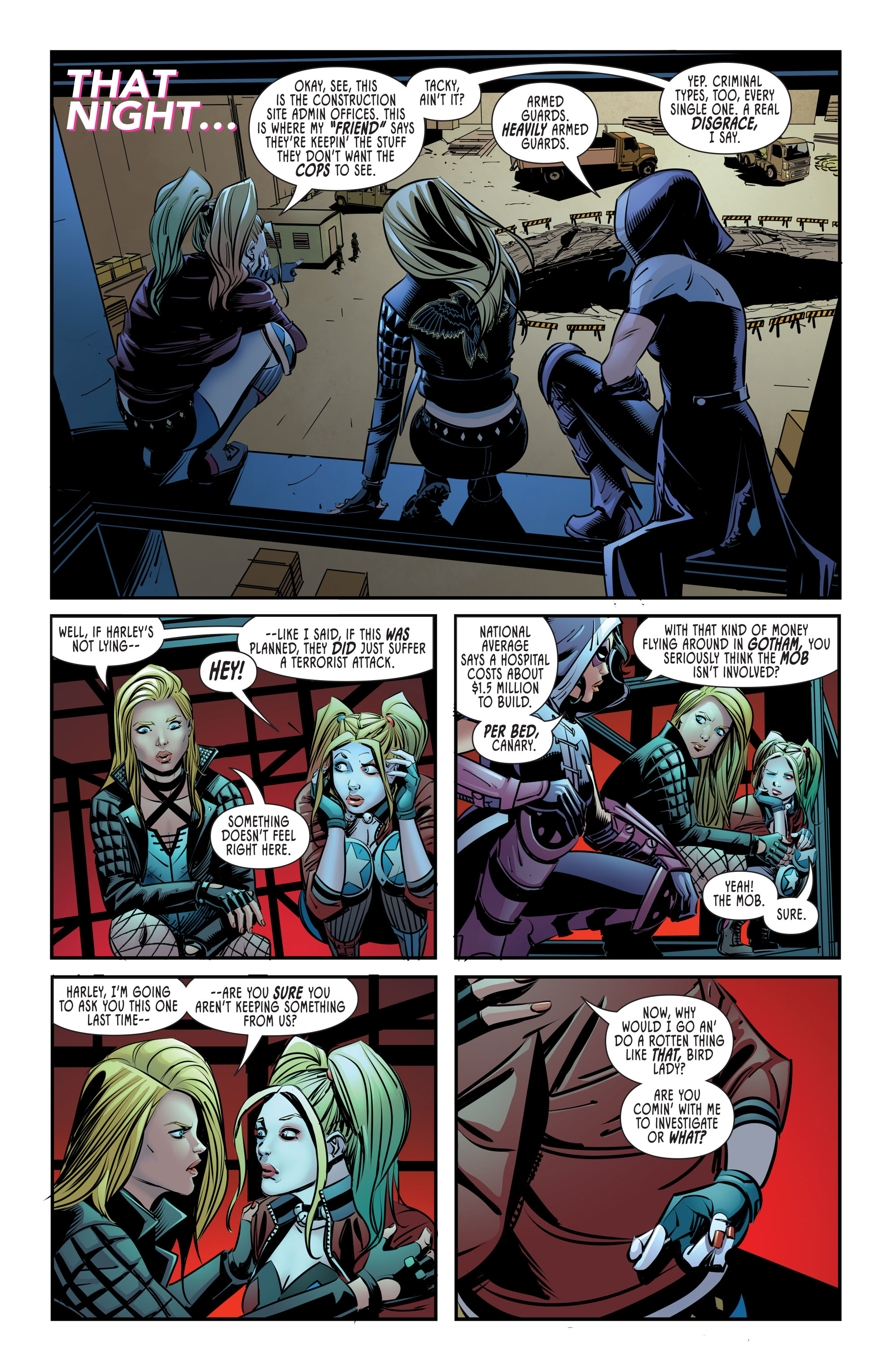 Read online Birds of Prey: Sirens of Justice comic -  Issue #1 - 5