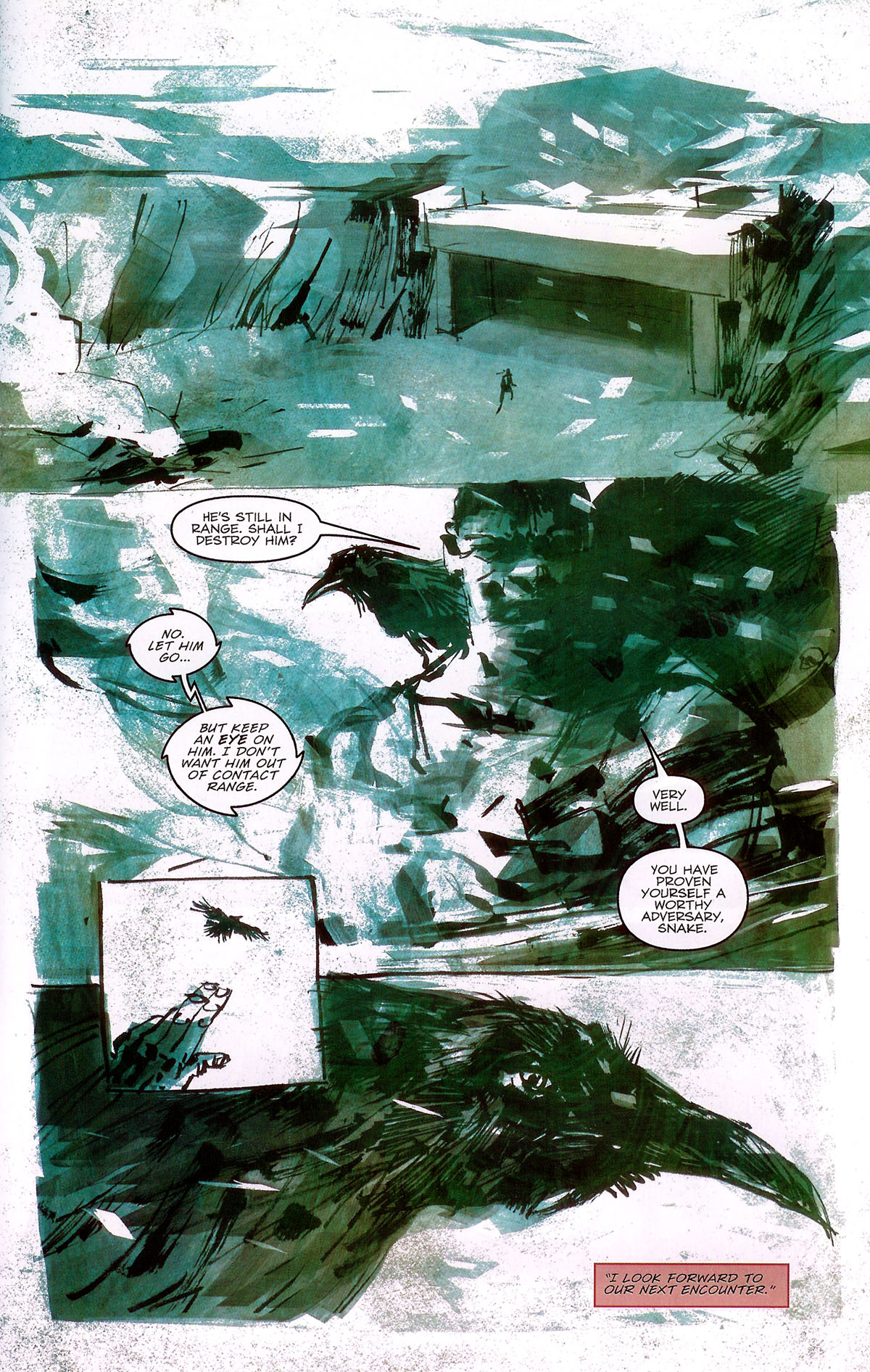 Read online Metal Gear Solid comic -  Issue #5 - 9