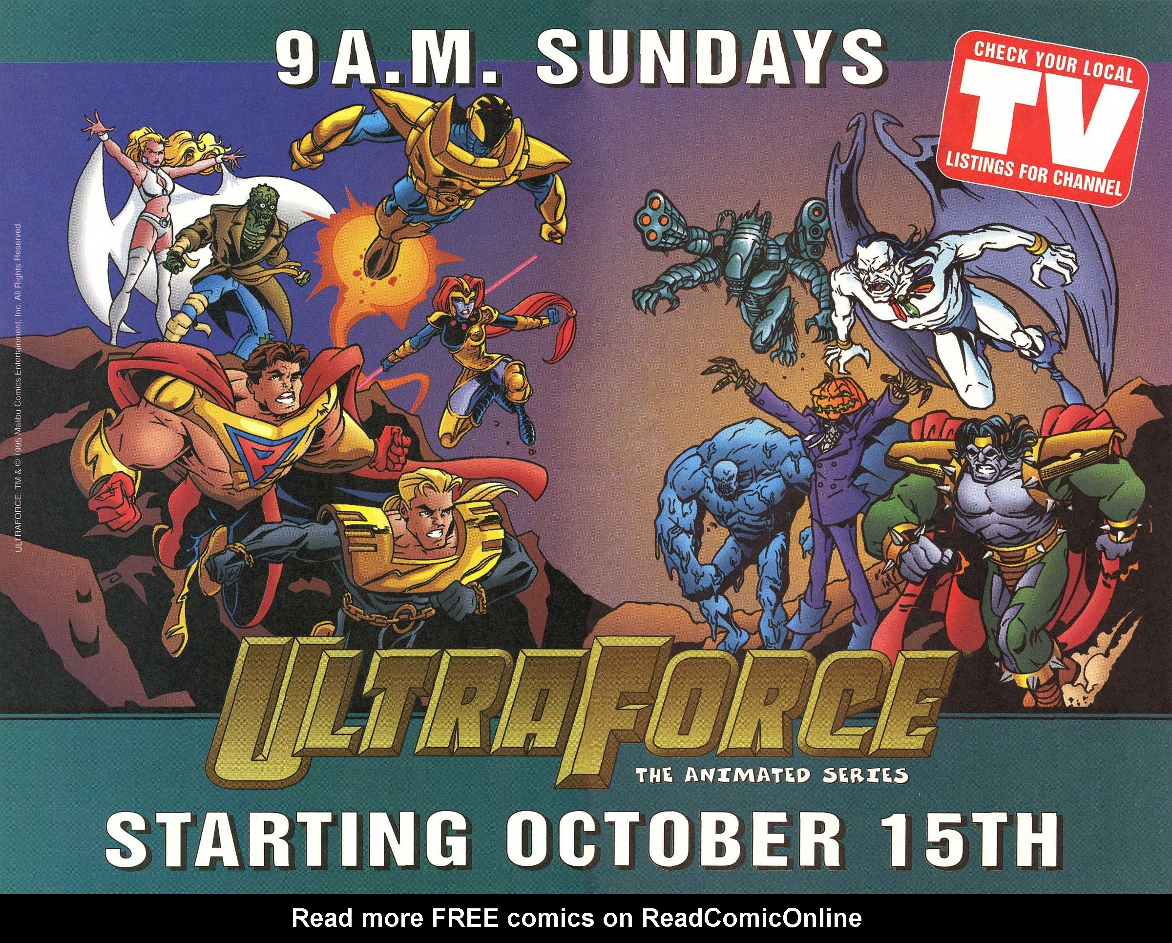 Read online UltraForce (1995) comic -  Issue #1 - 14