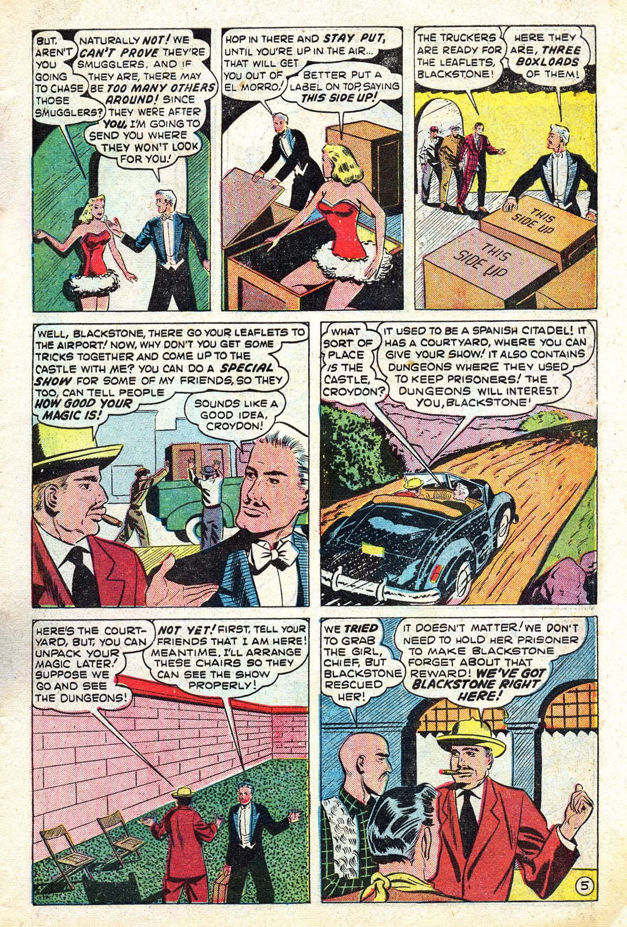 Read online Blackstone the Magician comic -  Issue #4 - 7