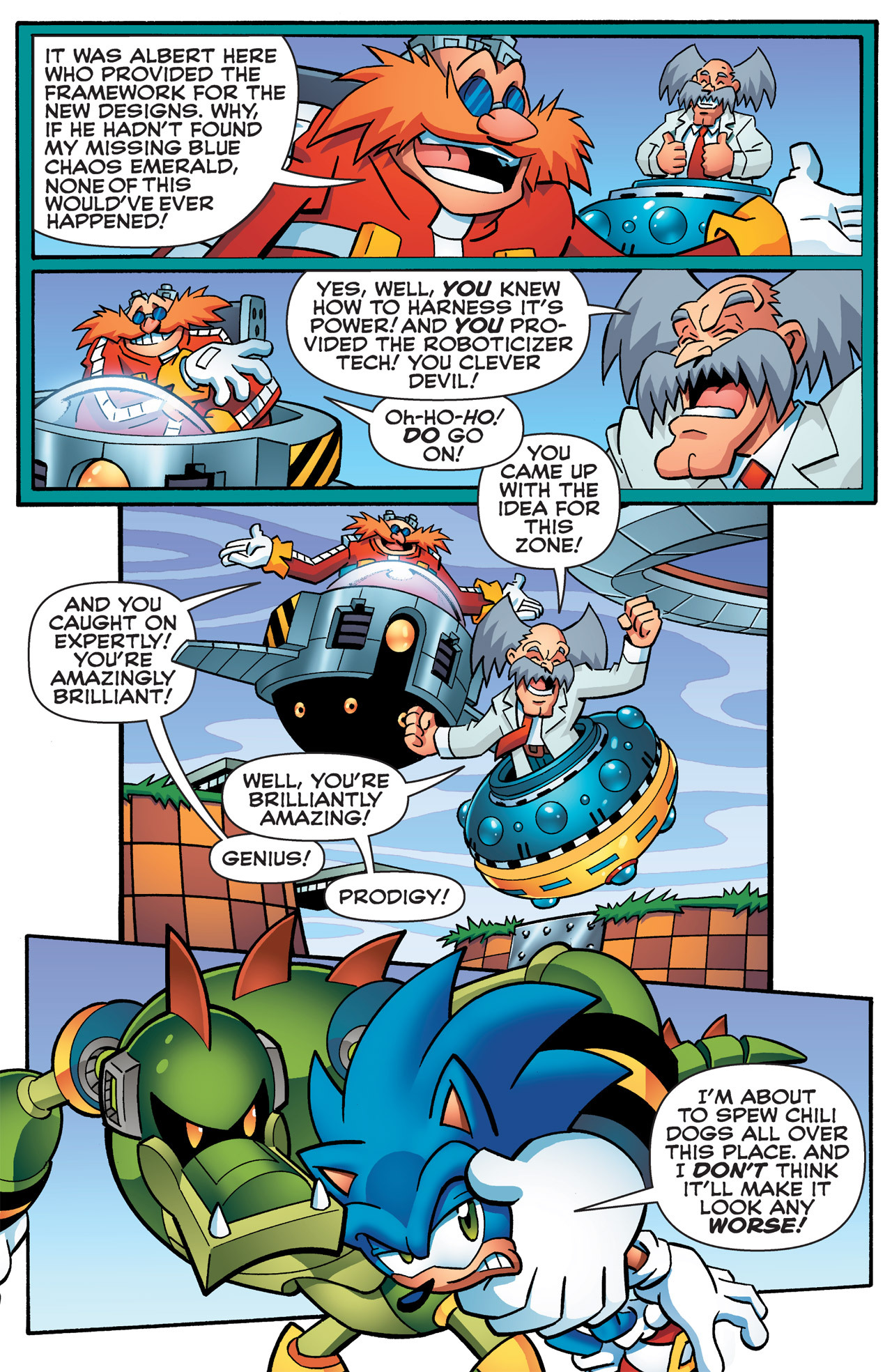 Read online Sonic Mega Man Worlds Collide comic -  Issue # Vol 2 - 37