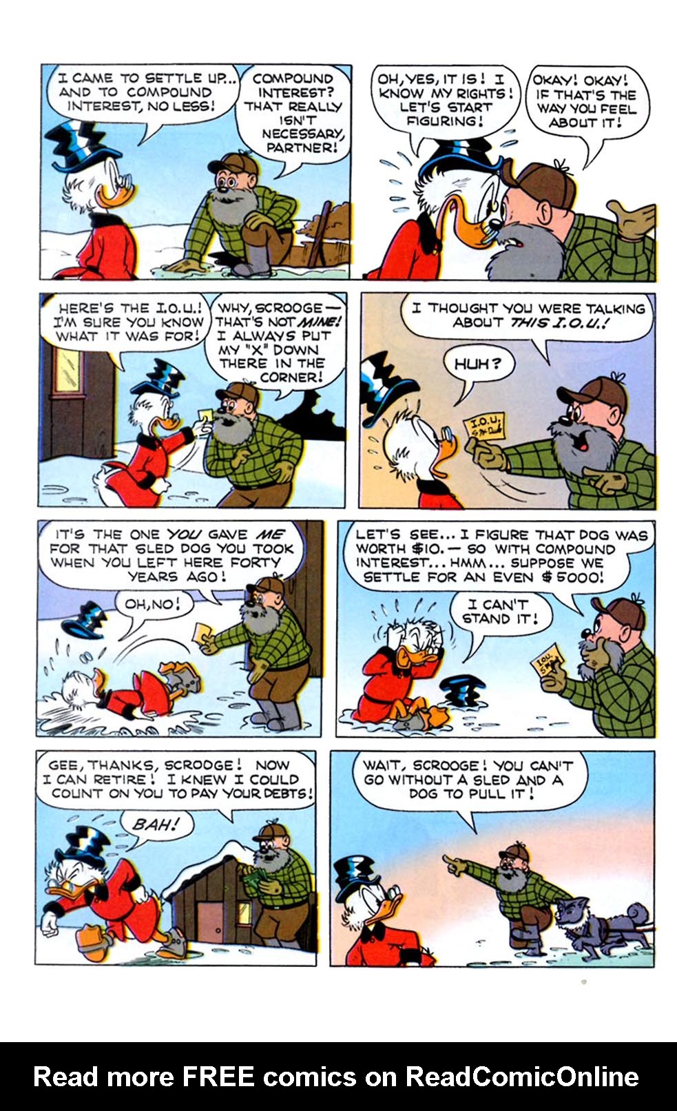 Read online Uncle Scrooge (1953) comic -  Issue #289 - 22