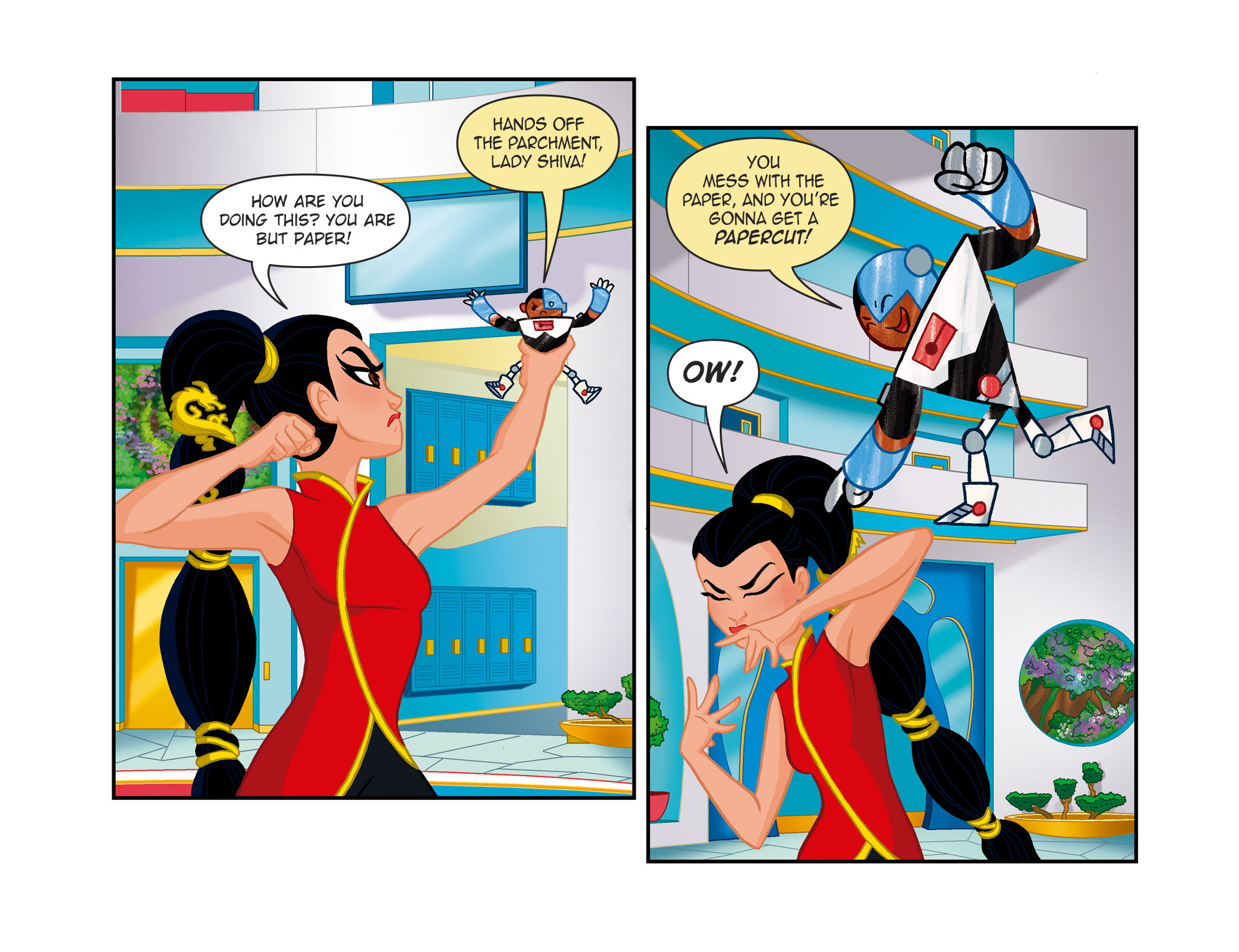 Read online DC Super Hero Girls: Out of the Bottle comic -  Issue #4 - 13