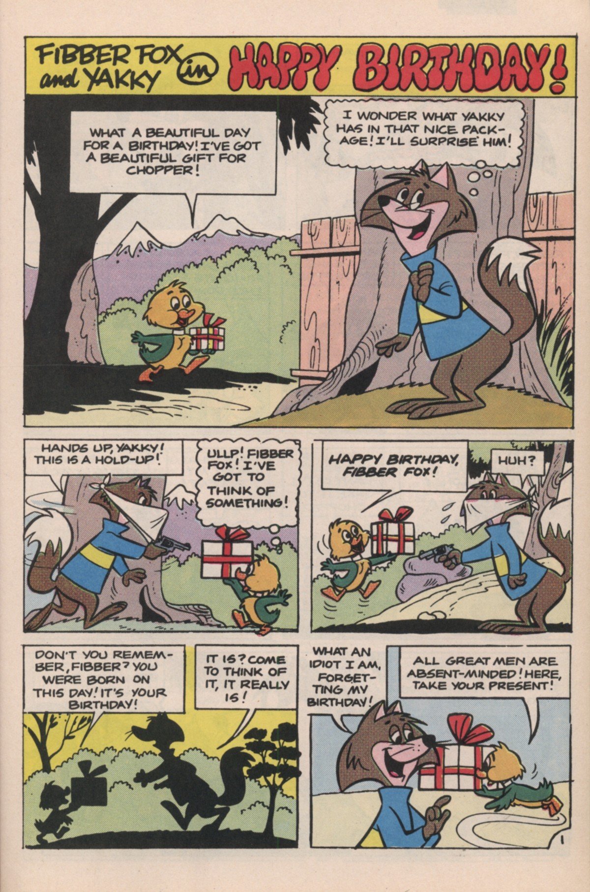Read online Hanna Barbera Giant Size comic -  Issue #2 - 17