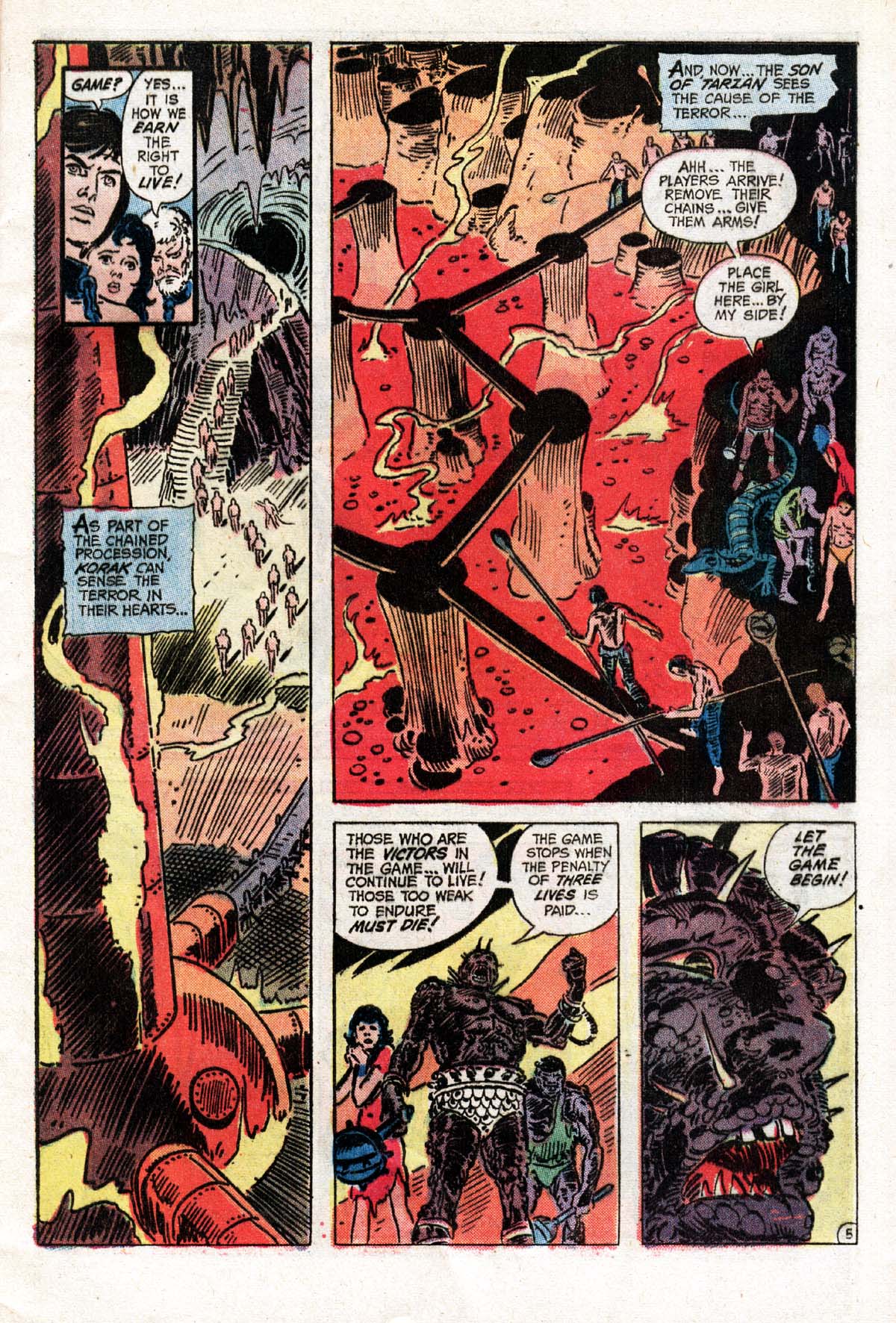 Read online Korak, Son of Tarzan (1972) comic -  Issue #51 - 8