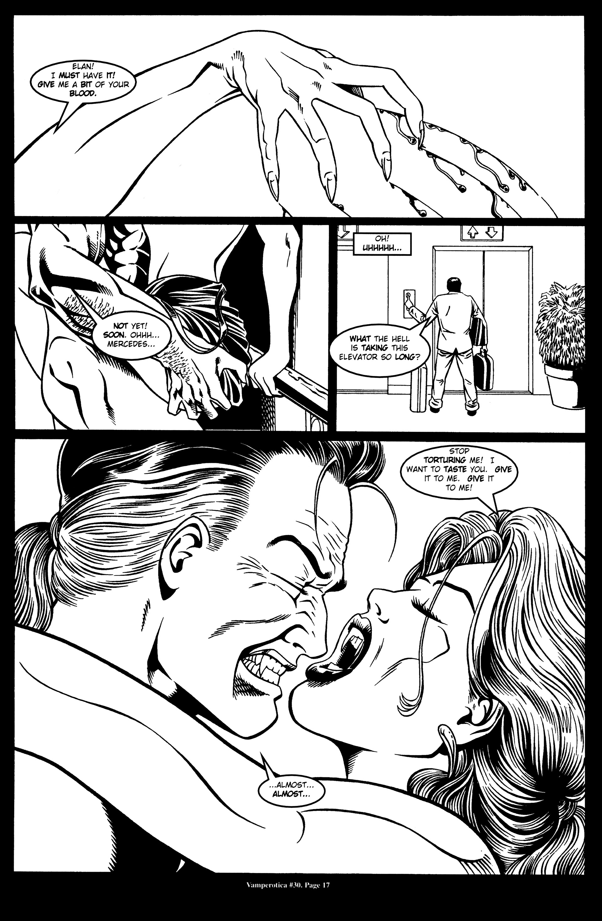 Read online Vamperotica comic -  Issue #30 - 19