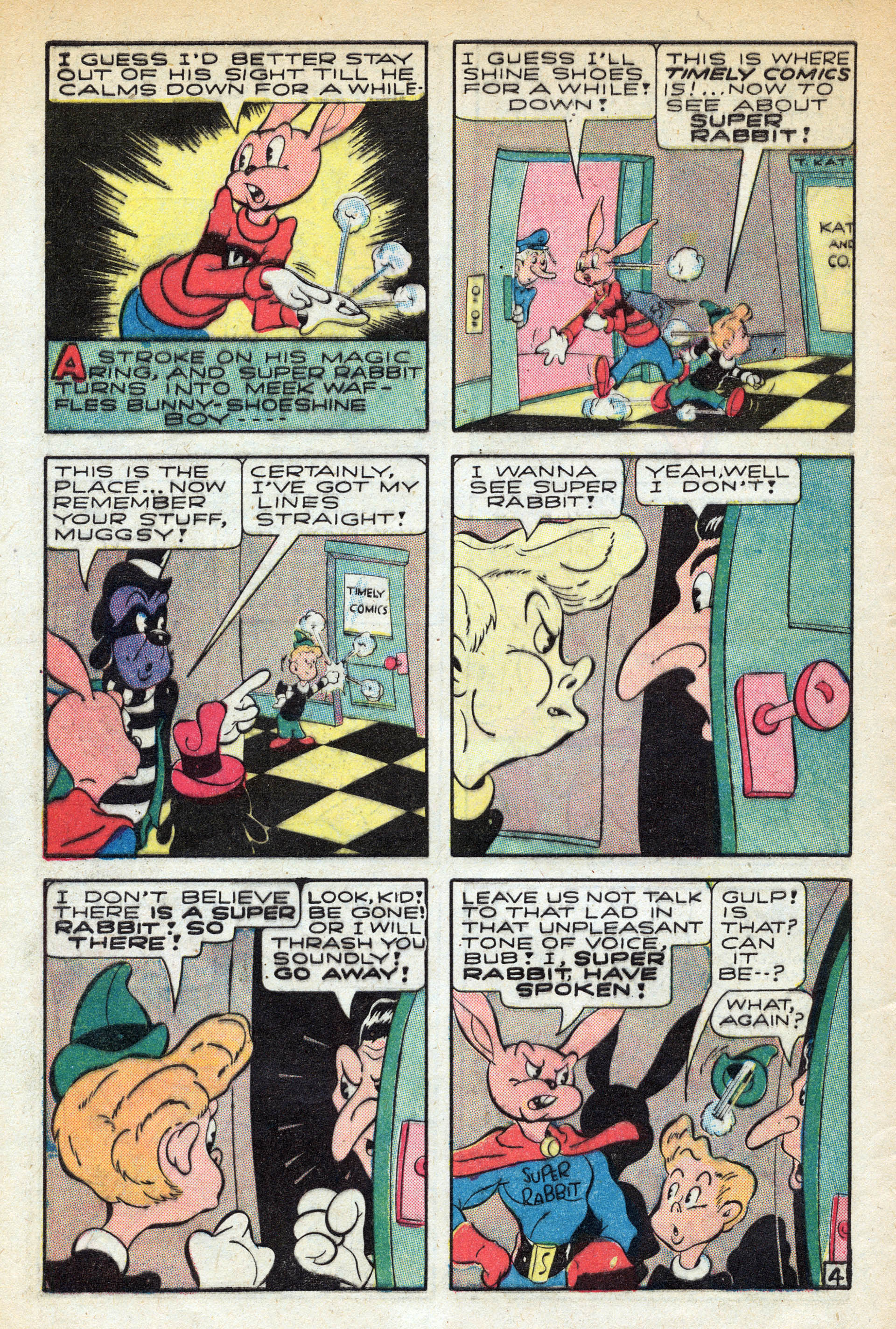 Read online Super Rabbit comic -  Issue #2 - 44