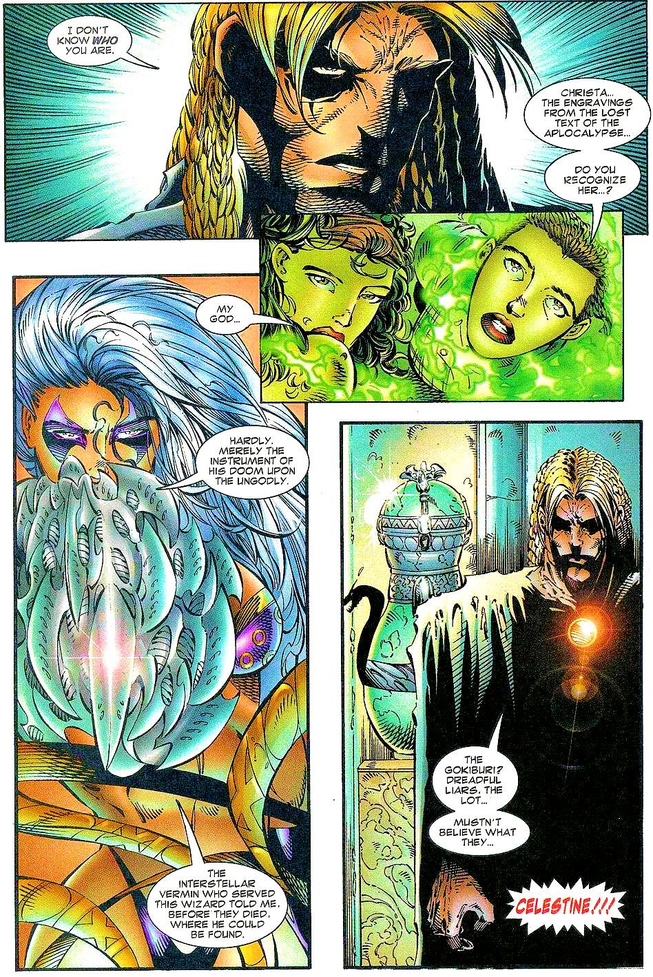 Read online Glory/Celestine: Dark Angel comic -  Issue #3 - 17