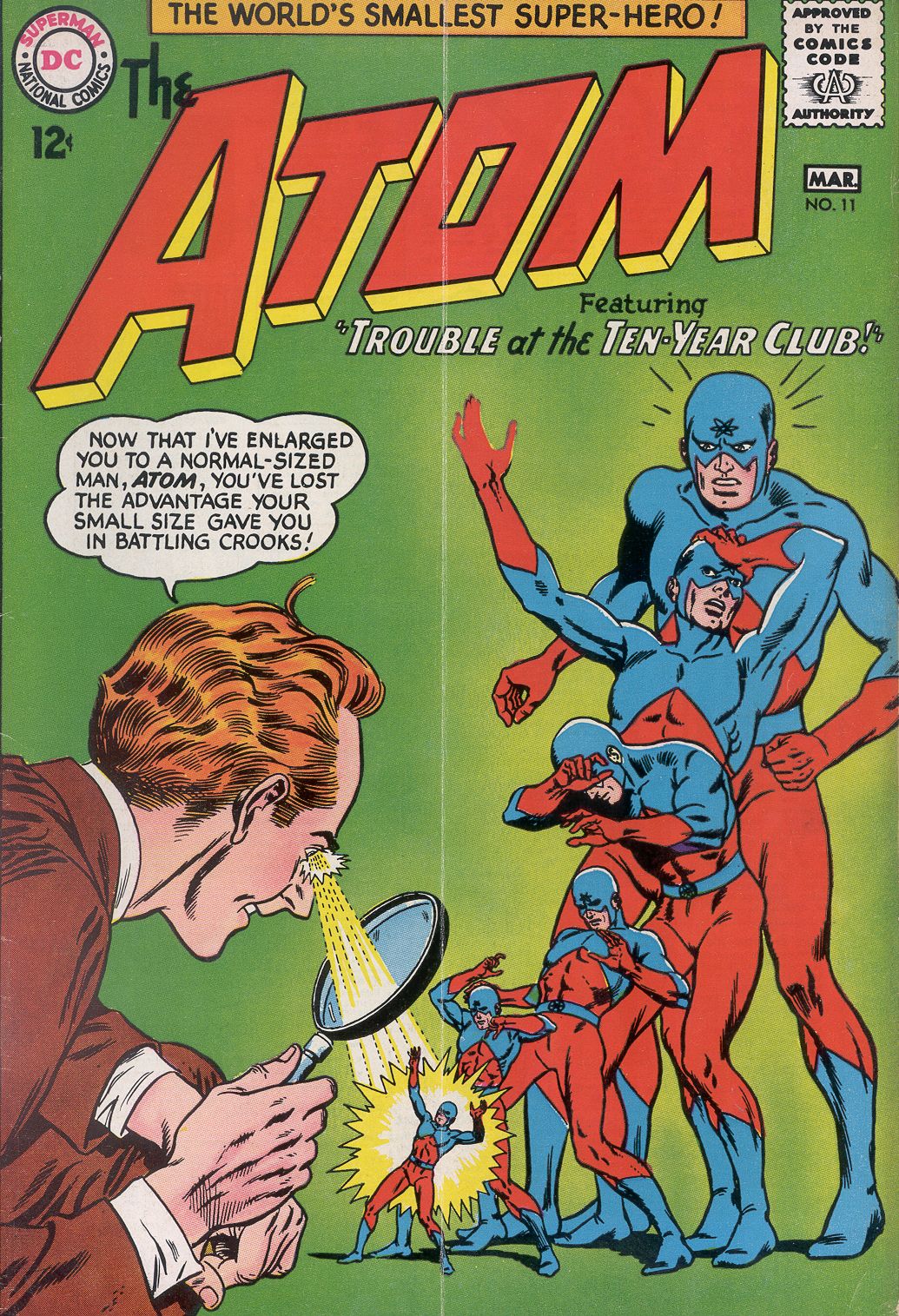 Read online The Atom comic -  Issue #11 - 1