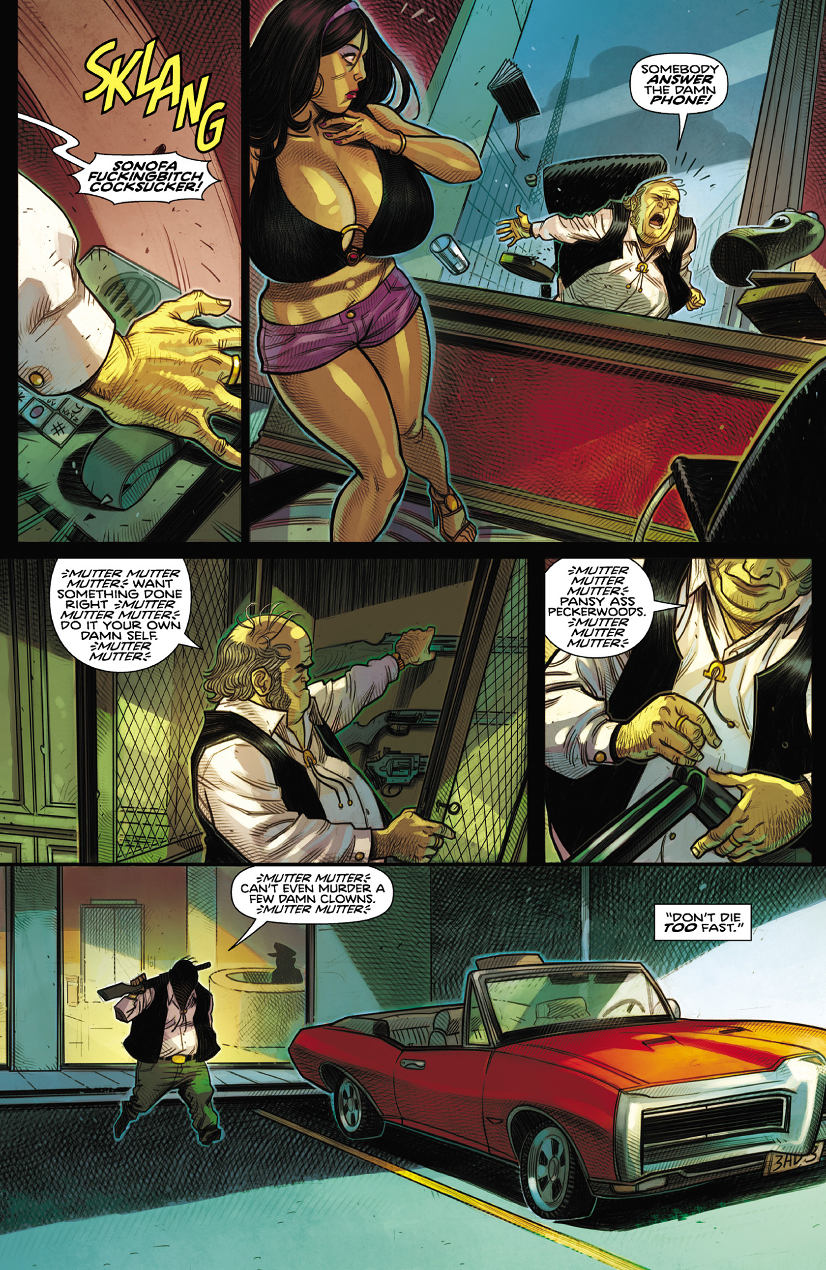 Read online Clown Fatale comic -  Issue #4 - 4