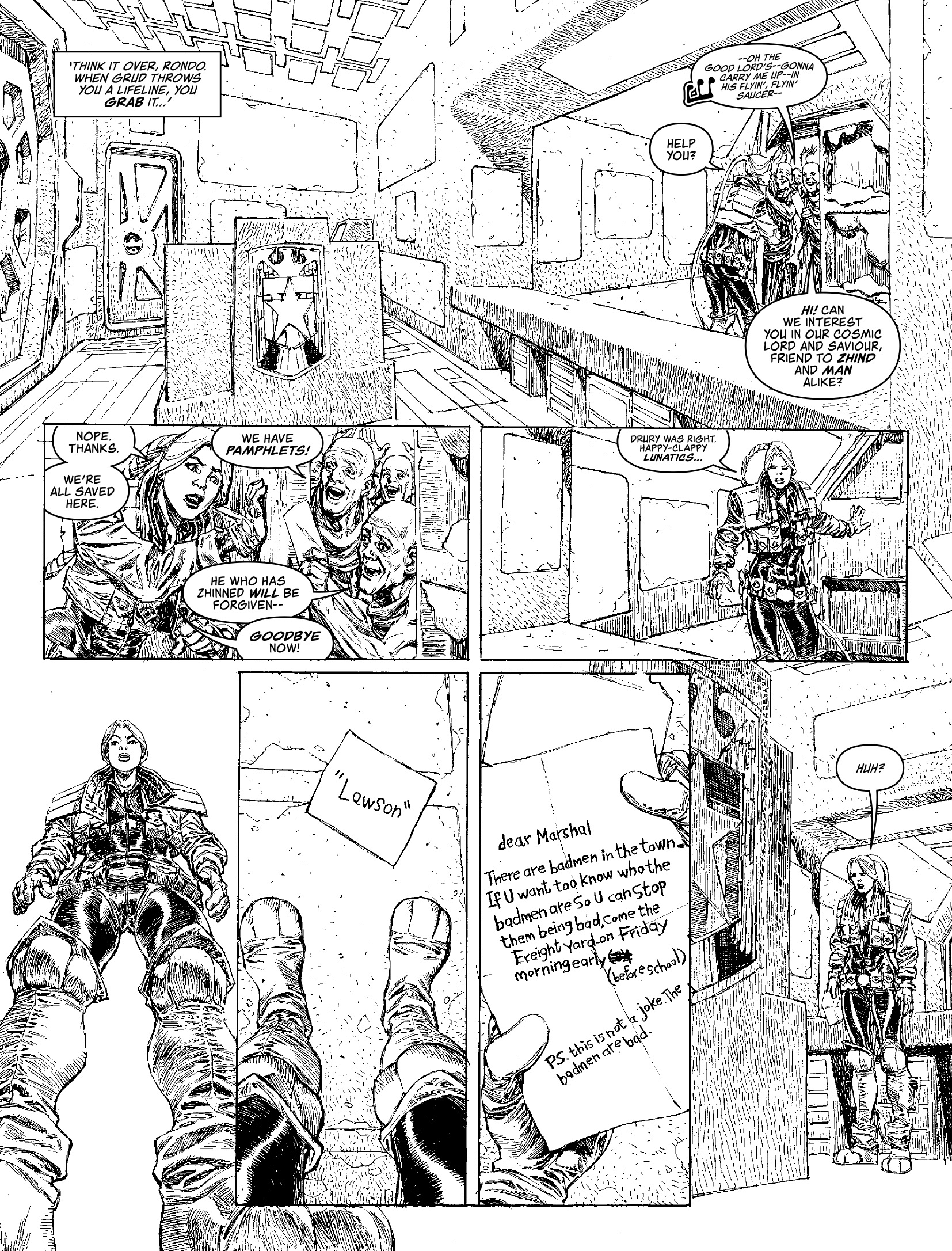 Read online Judge Dredd Megazine (Vol. 5) comic -  Issue #423 - 52
