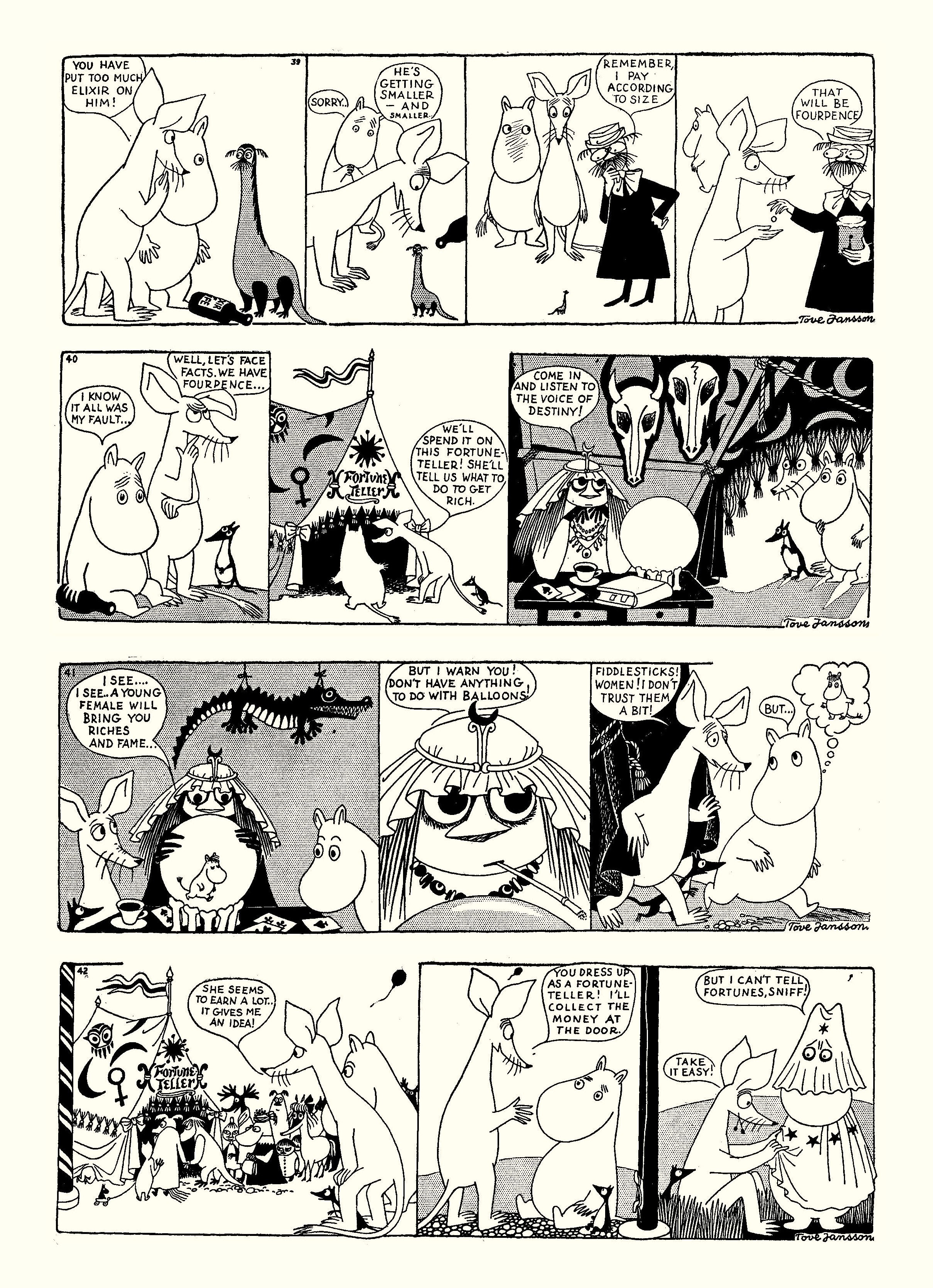 Read online Moomin: The Complete Tove Jansson Comic Strip comic -  Issue # TPB 1 - 16
