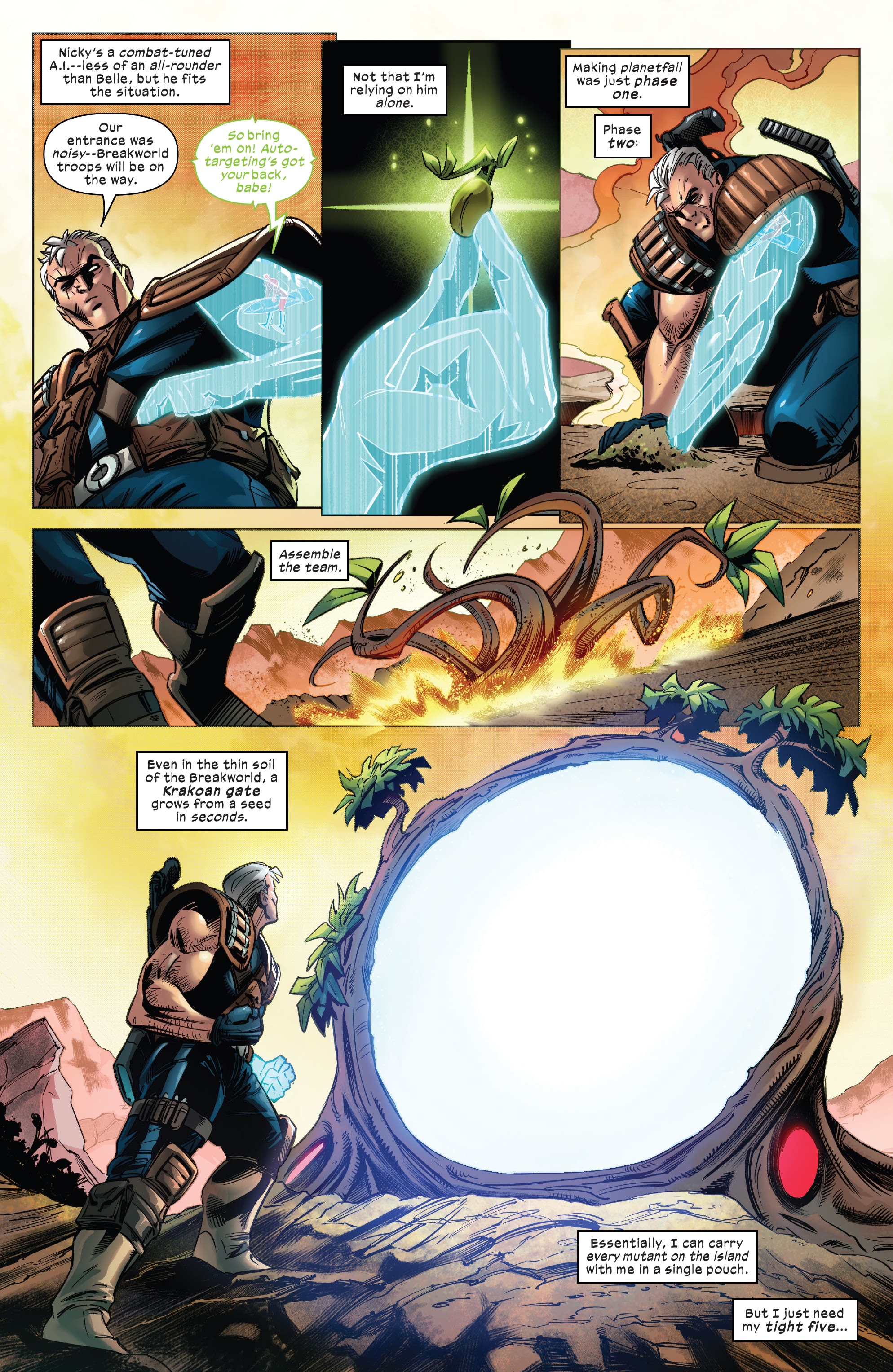 Read online Cable: Reloaded comic -  Issue #1 - 12