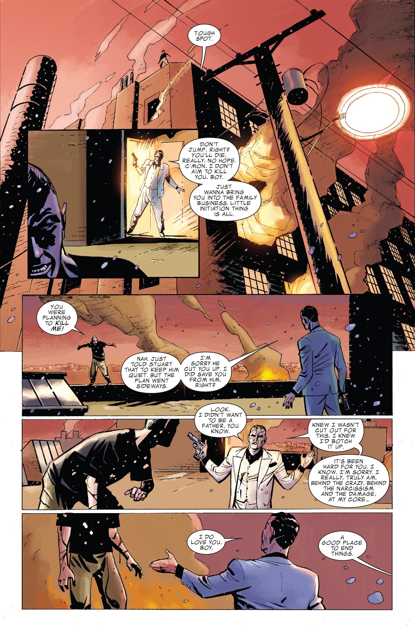 Read online Punisher: In The Blood comic -  Issue #5 - 6