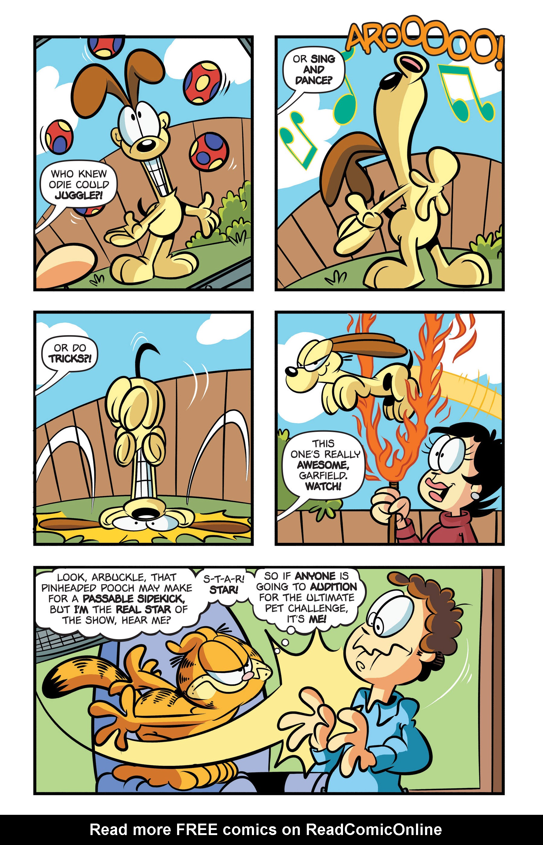 Read online Garfield’s Big Fat Hairy Adventure comic -  Issue #1 - 13