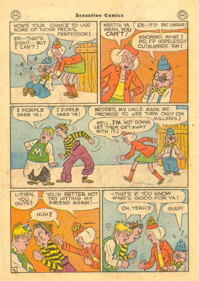 Read online Sensation (Mystery) Comics comic -  Issue #70 - 23