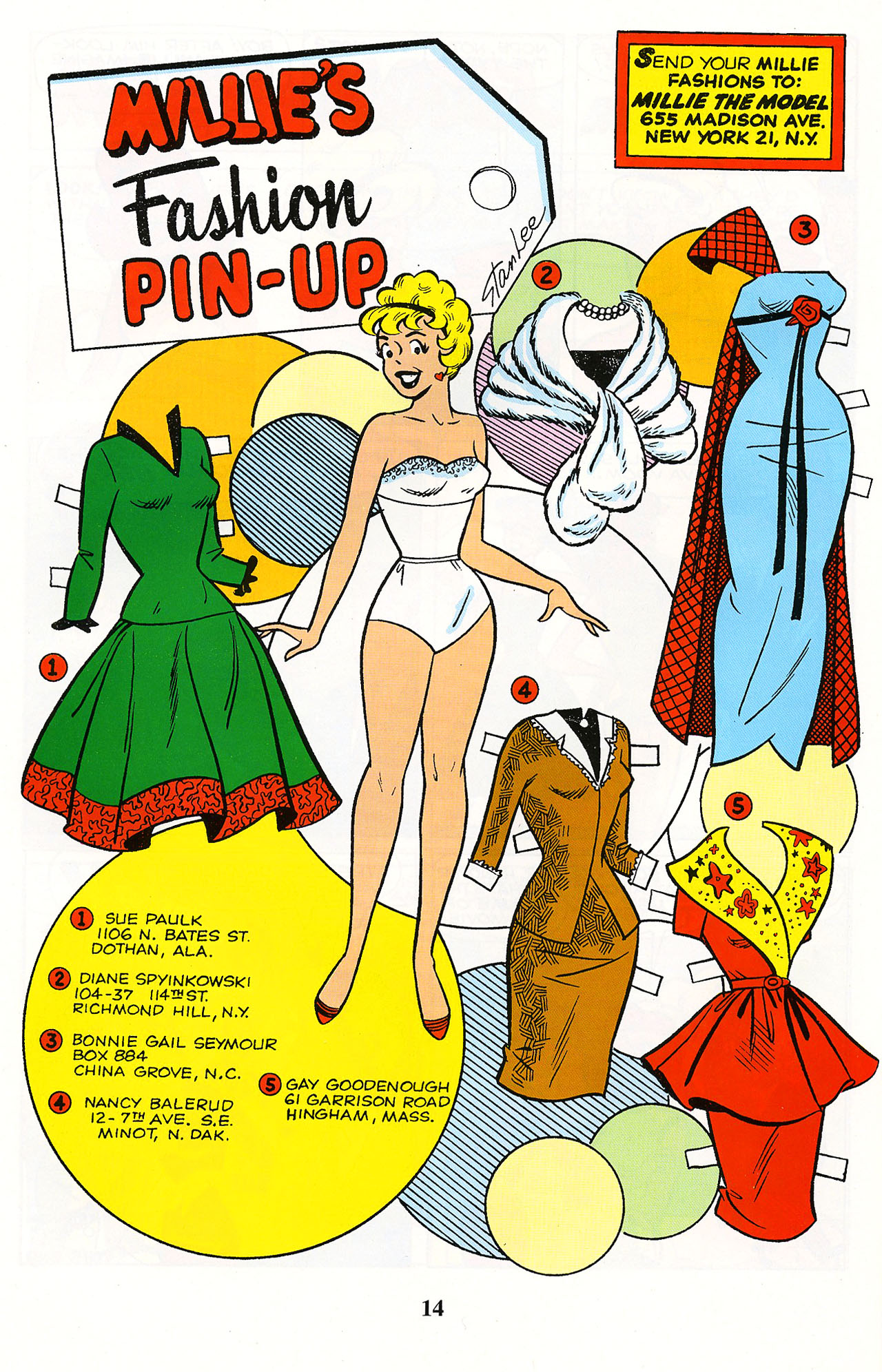 Read online Marvel Milestones: Millie the Model & Patsy Walker comic -  Issue # Full - 16