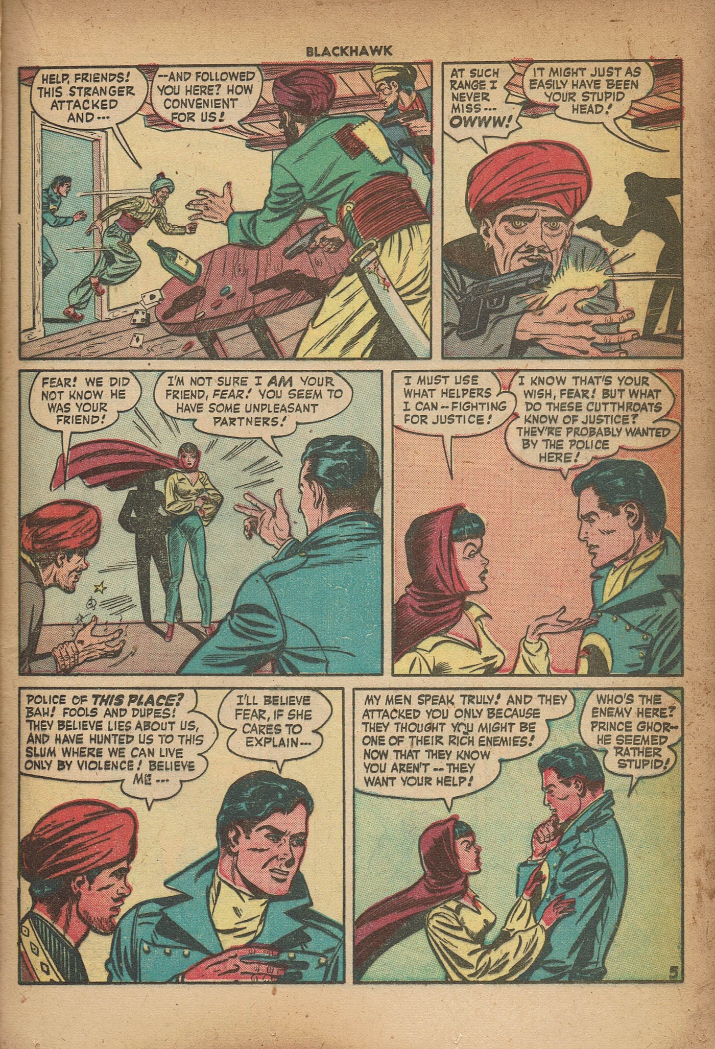 Read online Blackhawk (1957) comic -  Issue #13 - 19