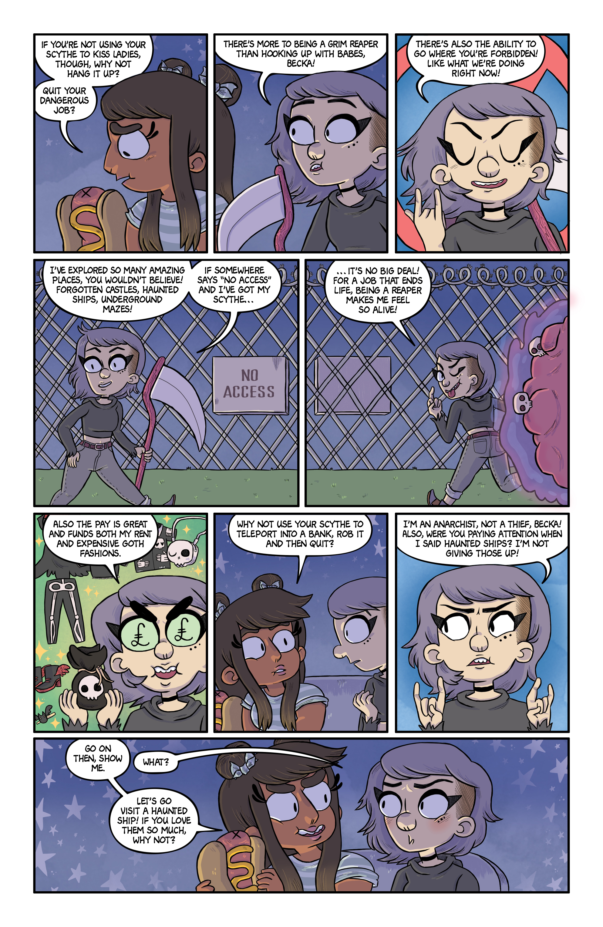 Read online Kim Reaper comic -  Issue #2 - 11