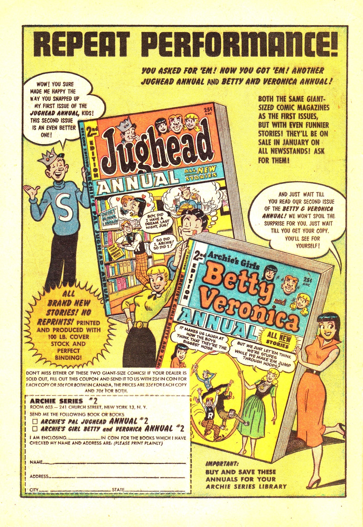 Read online Archie's Pal Jughead comic -  Issue #23 - 16