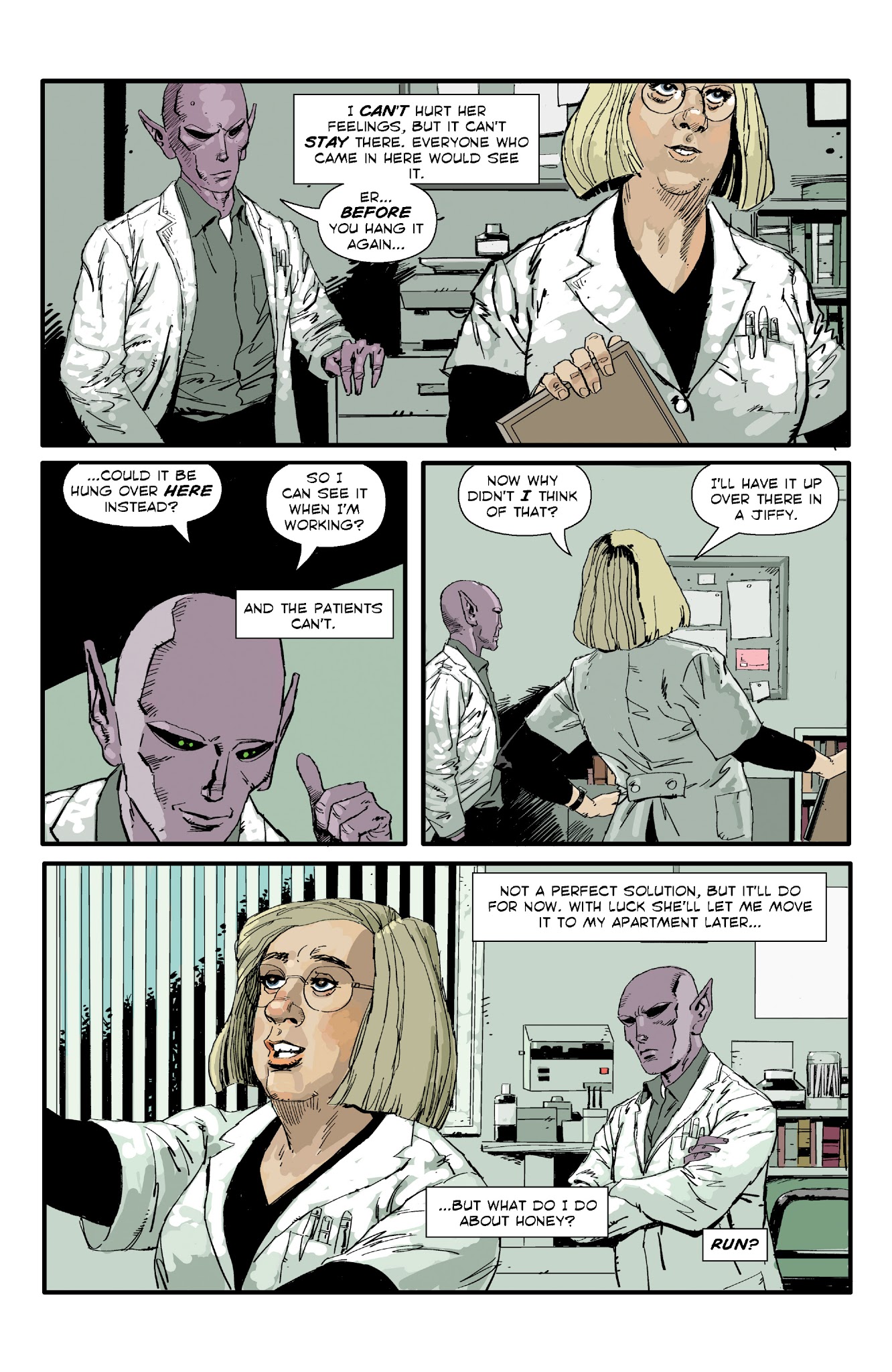 Read online Resident Alien: An Alien in New York comic -  Issue #1 - 8
