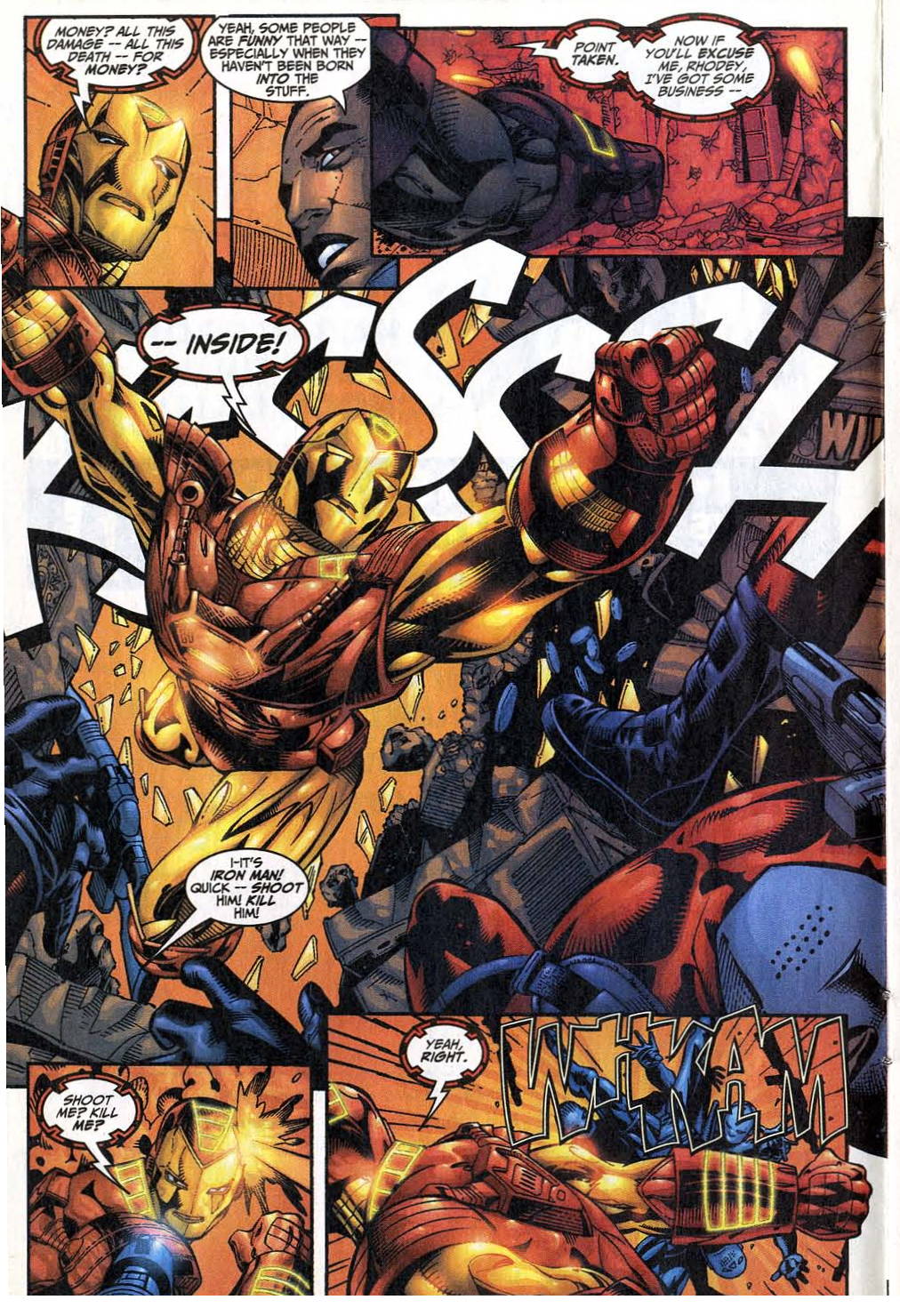 Read online Iron Man (1998) comic -  Issue #5 - 15