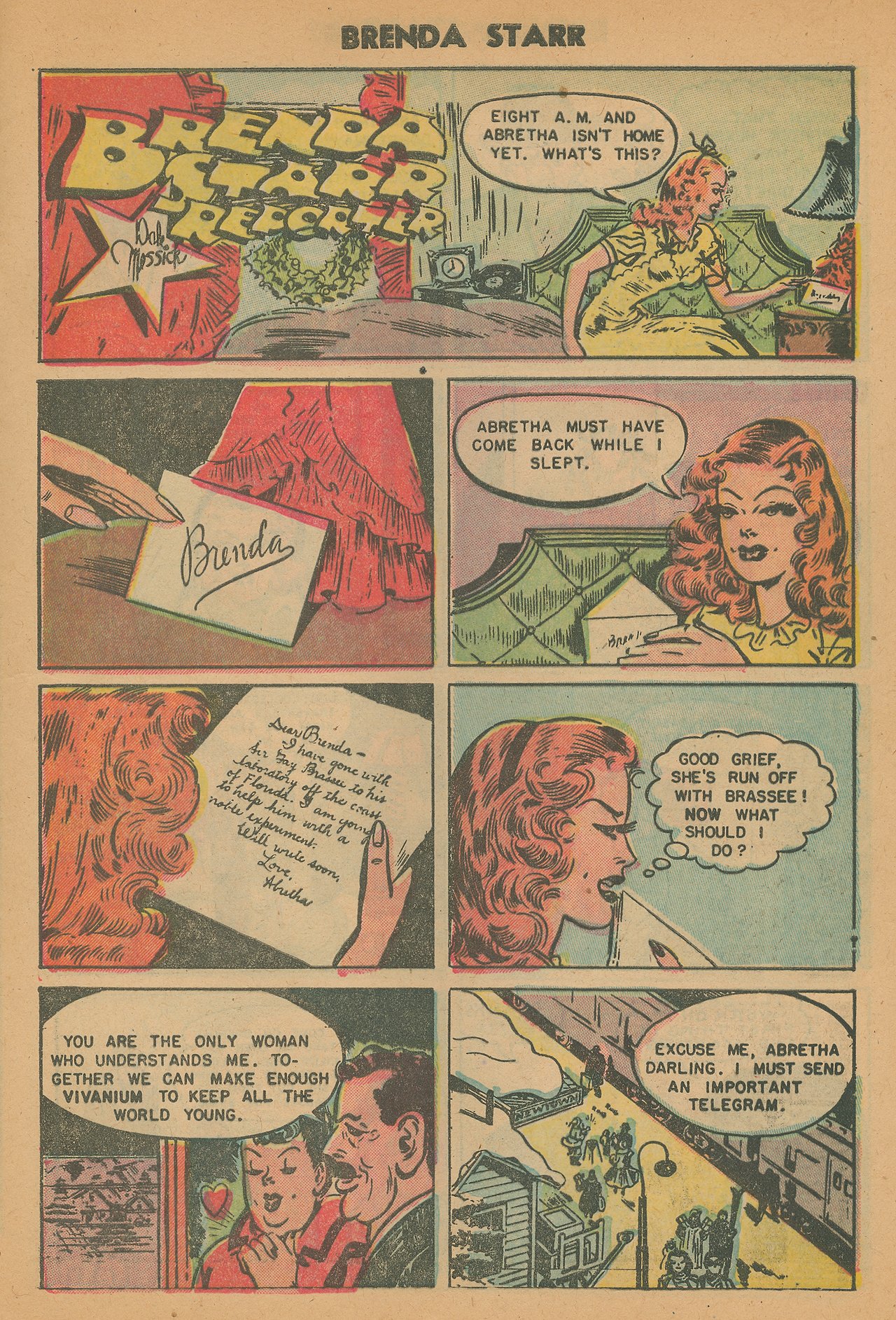 Read online Brenda Starr (1948) comic -  Issue #15 - 9