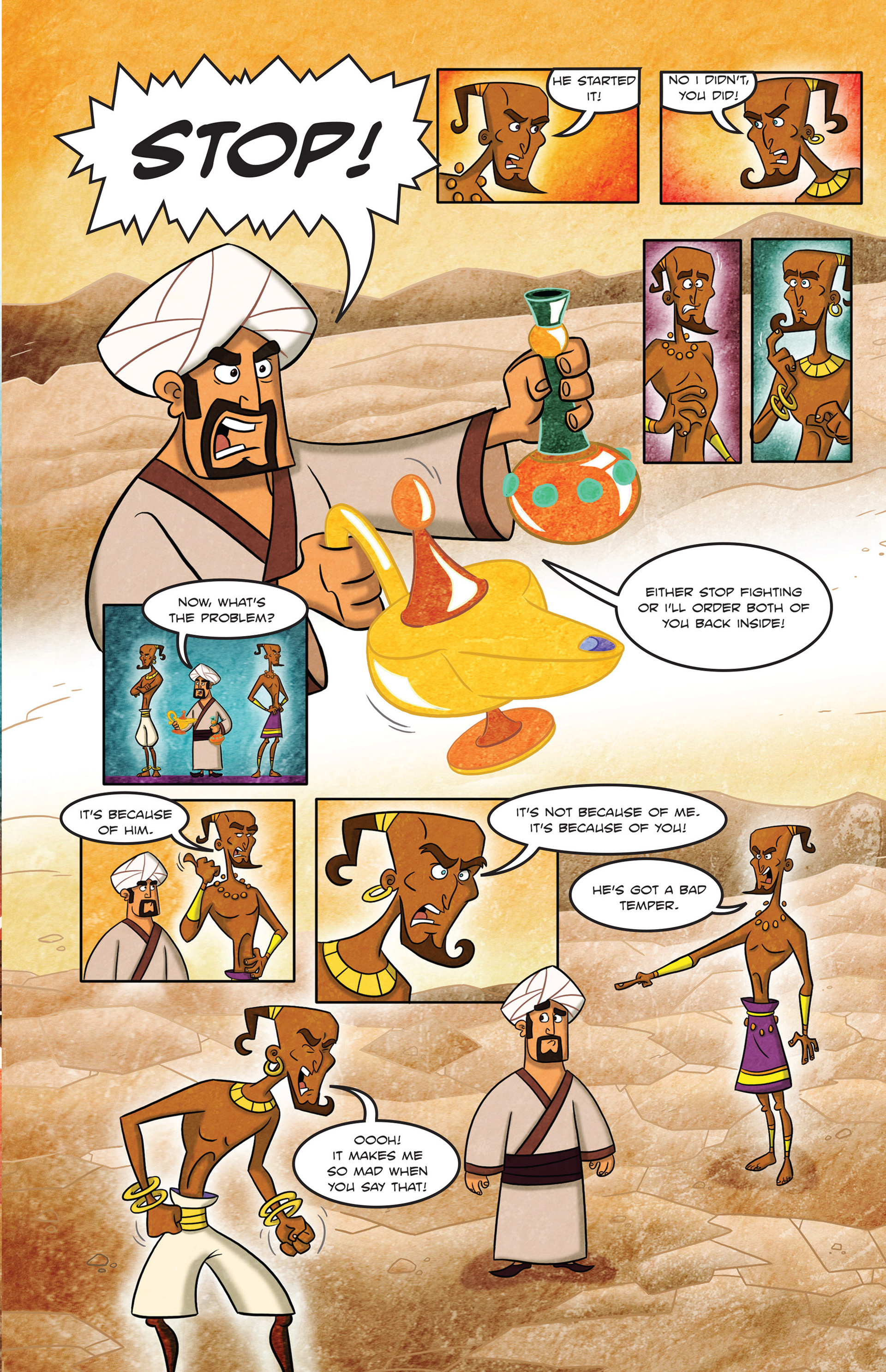 Read online 1001 Nights comic -  Issue #3 - 11