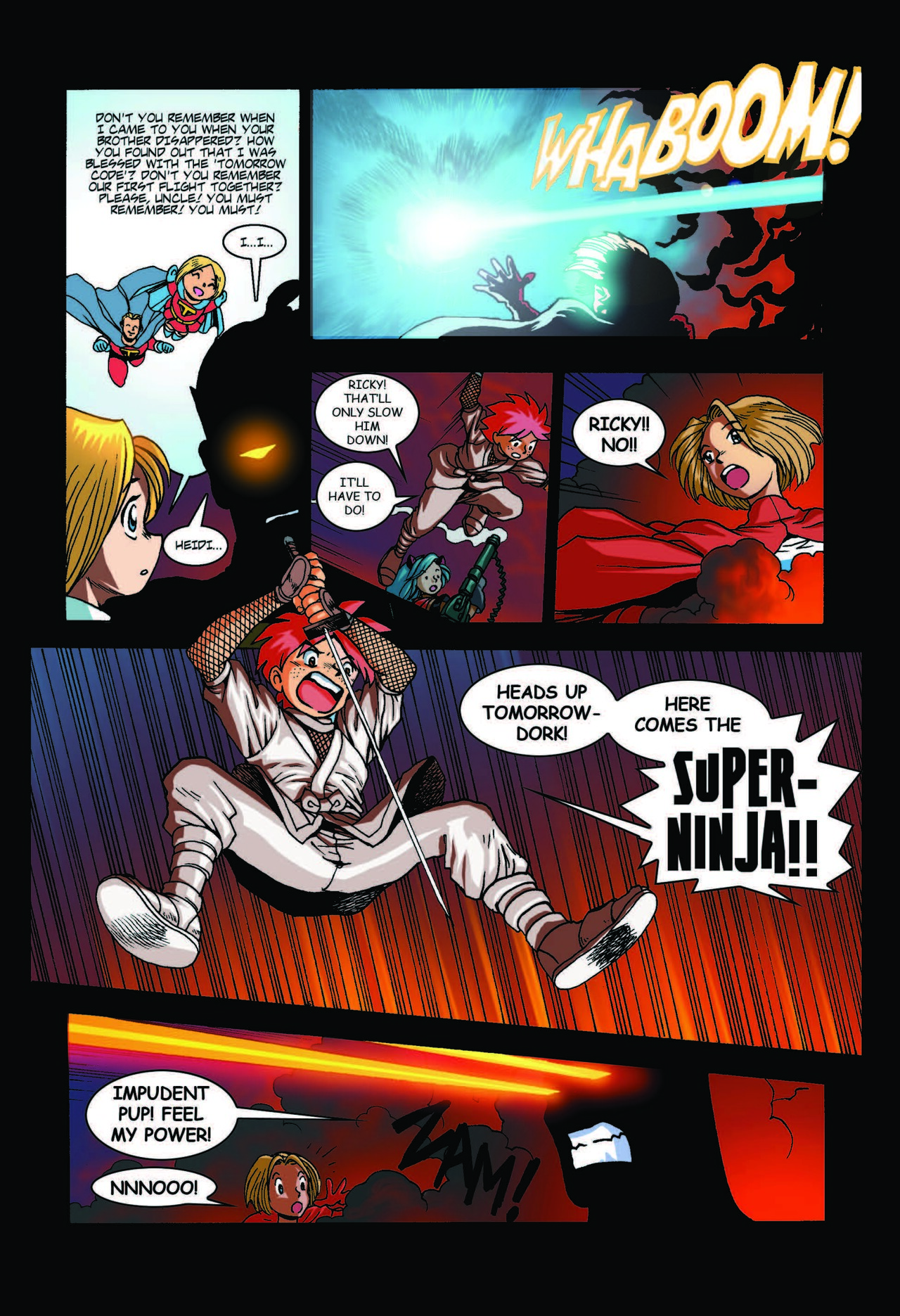Read online Ninja High School Version 2 comic -  Issue #12 - 13