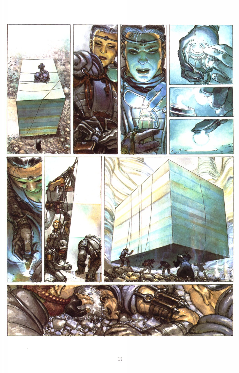 Read online The Metabarons comic -  Issue #1 - The Stonecutters - 17