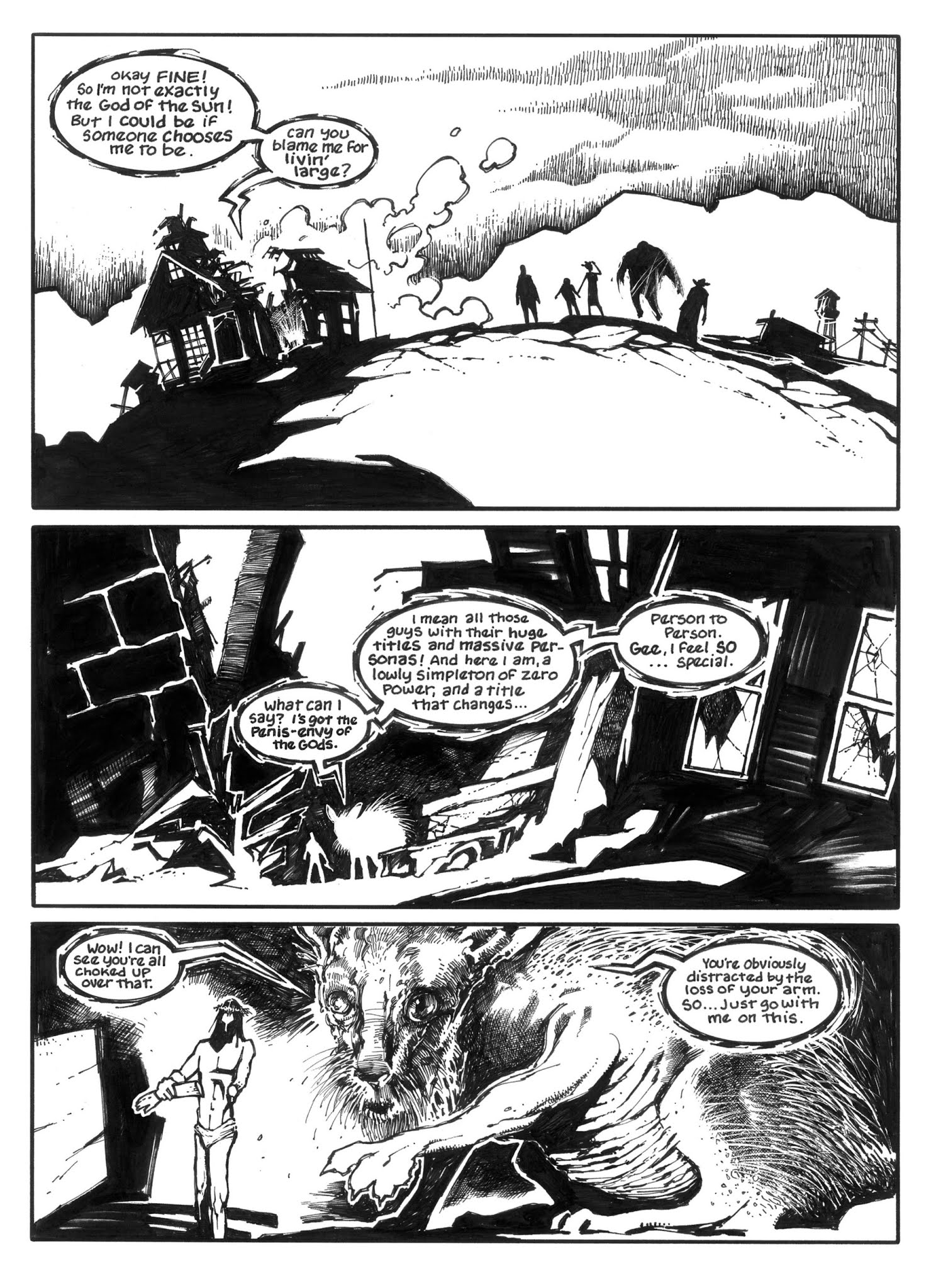 Read online Miniature Jesus comic -  Issue #3 - 3
