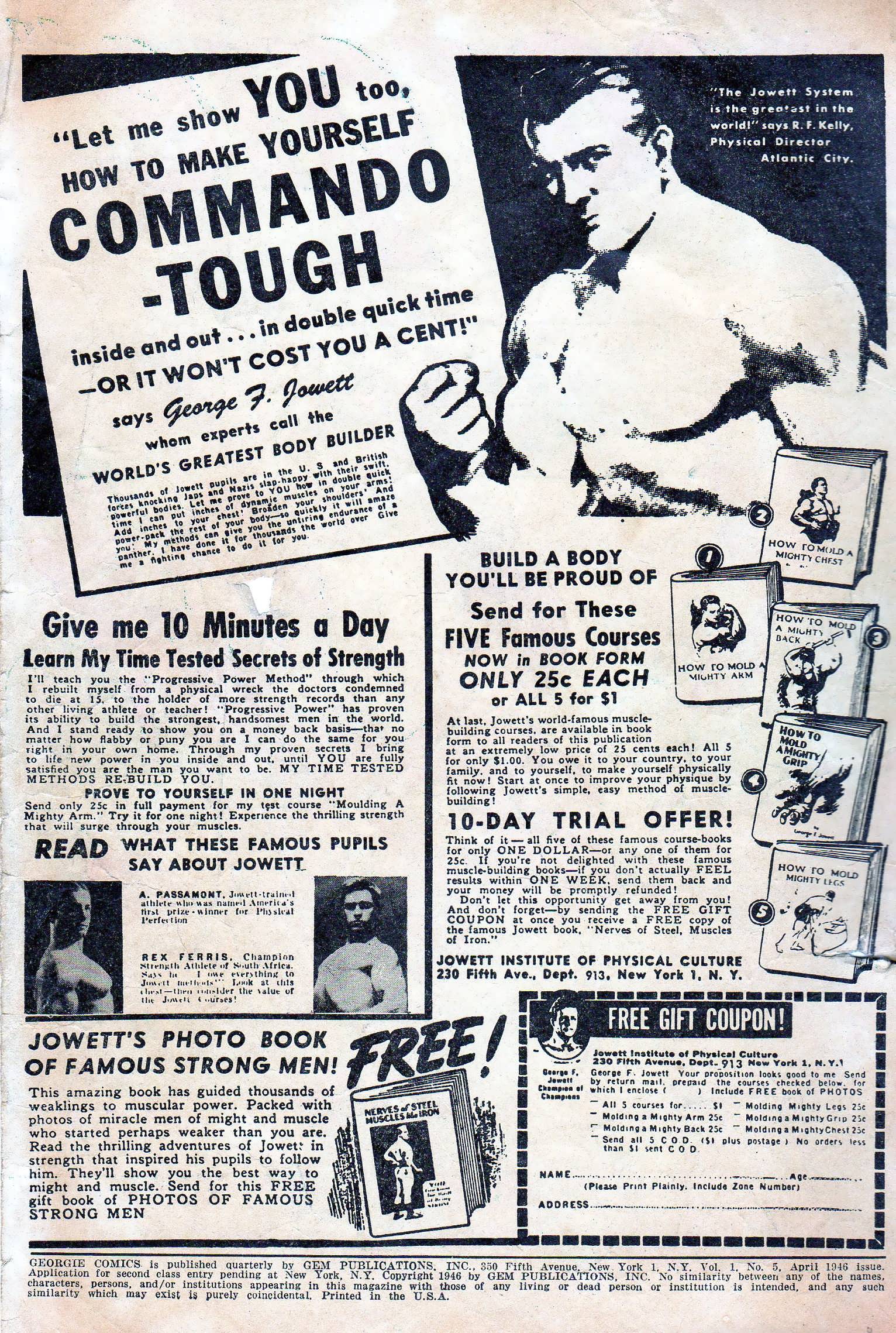 Read online Georgie Comics (1945) comic -  Issue #5 - 2