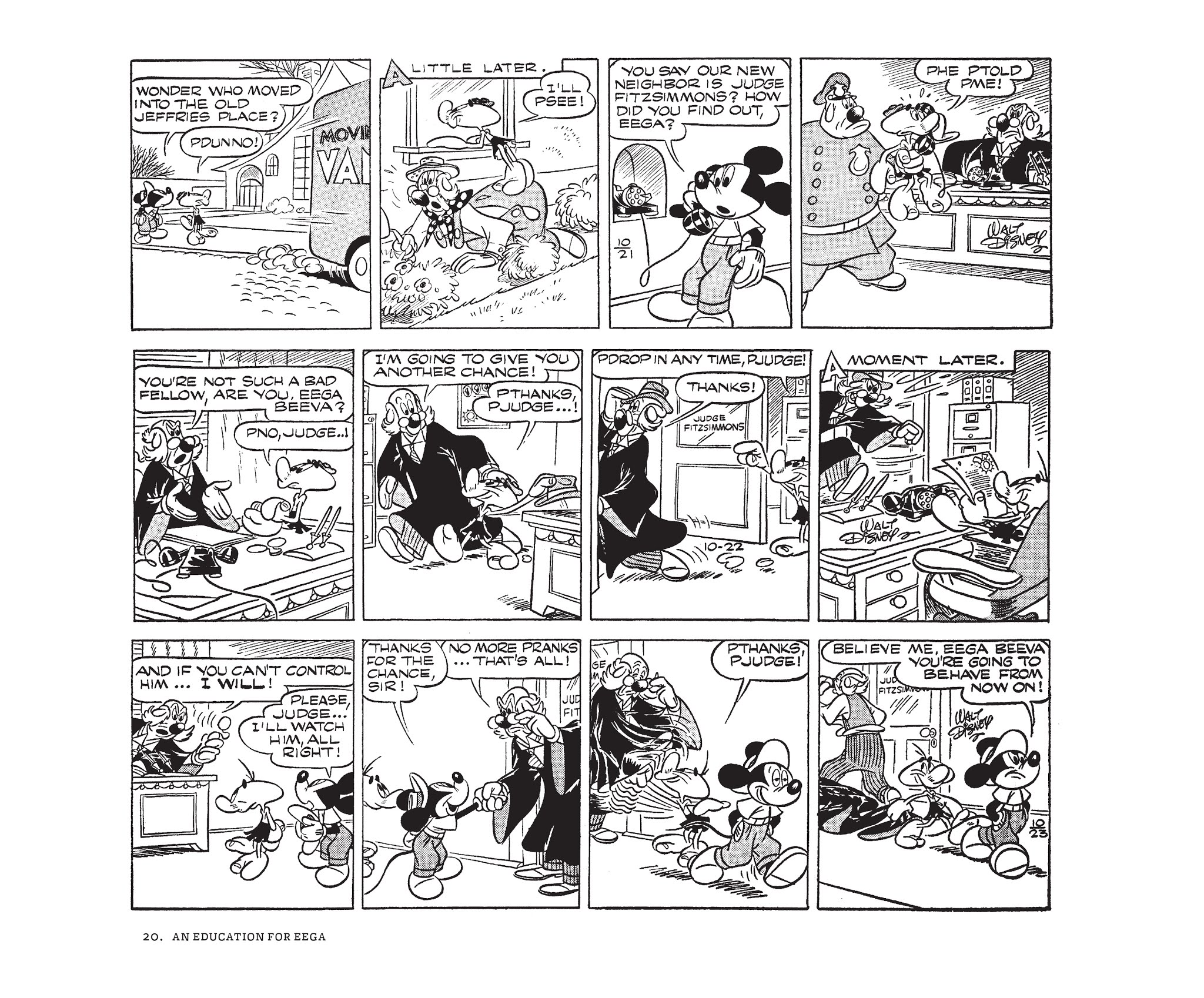 Read online Walt Disney's Mickey Mouse by Floyd Gottfredson comic -  Issue # TPB 10 (Part 1) - 20