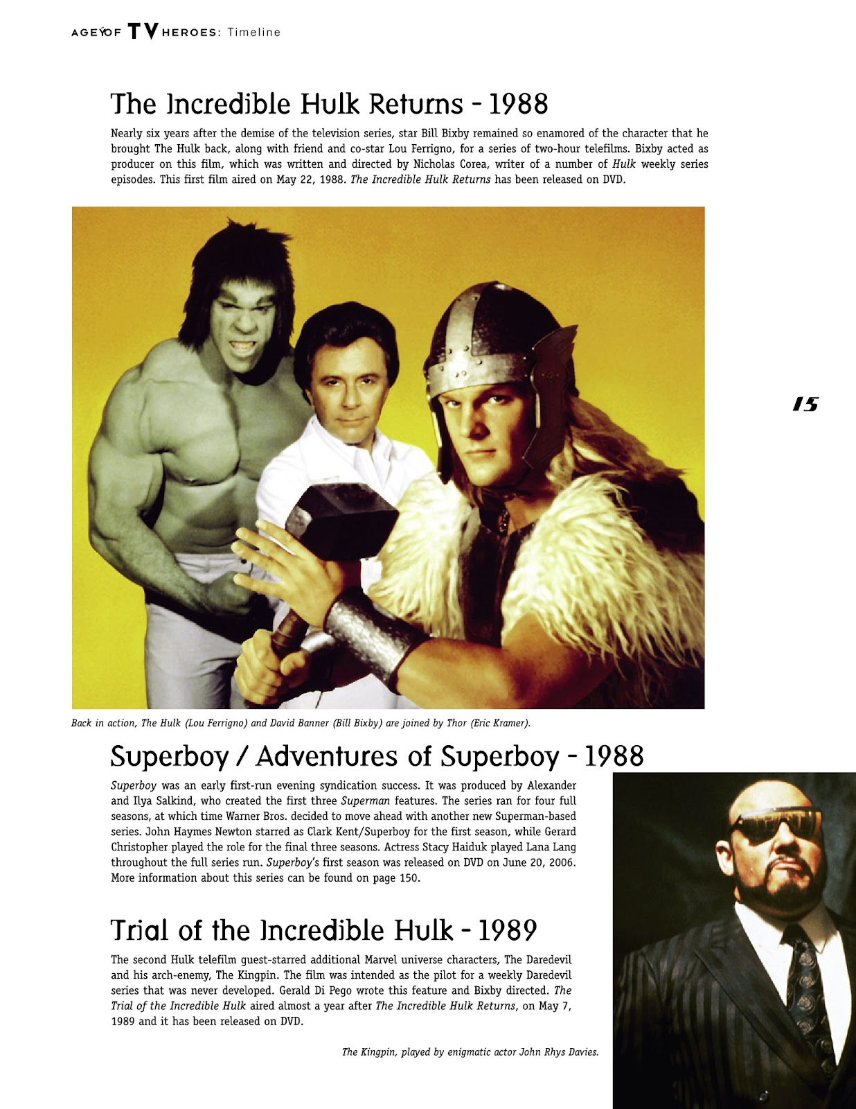 Age Of TV Heroes: The Live-Action Adventures Of Your Favorite Comic Book Characters issue TPB (Part 1) - Page 16