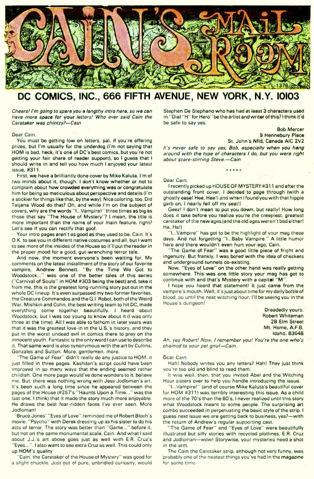 Read online House of Mystery (1951) comic -  Issue #318 - 22