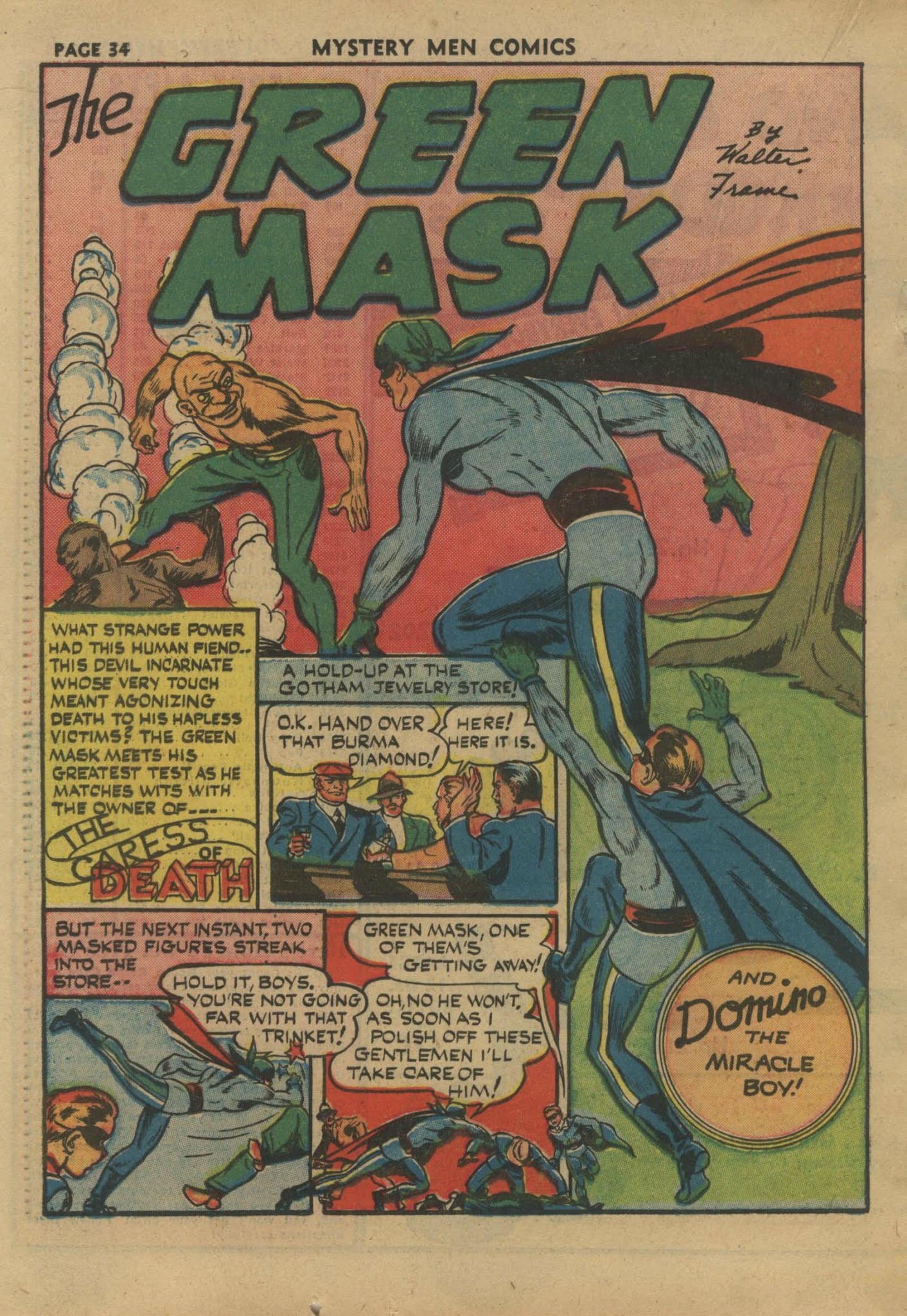 Read online Mystery Men Comics comic -  Issue #30 - 36