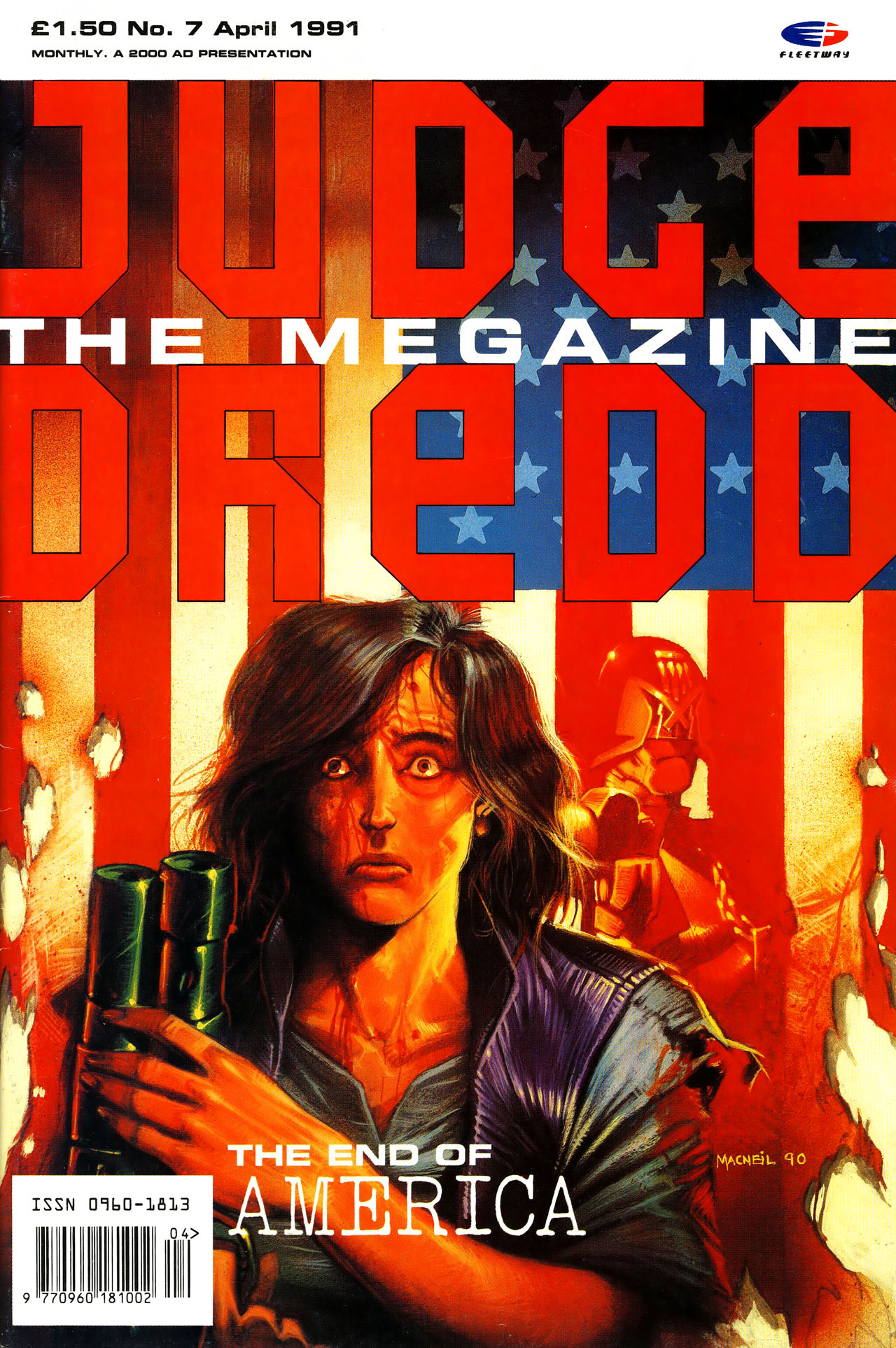 Read online Judge Dredd: The Megazine comic -  Issue #7 - 1