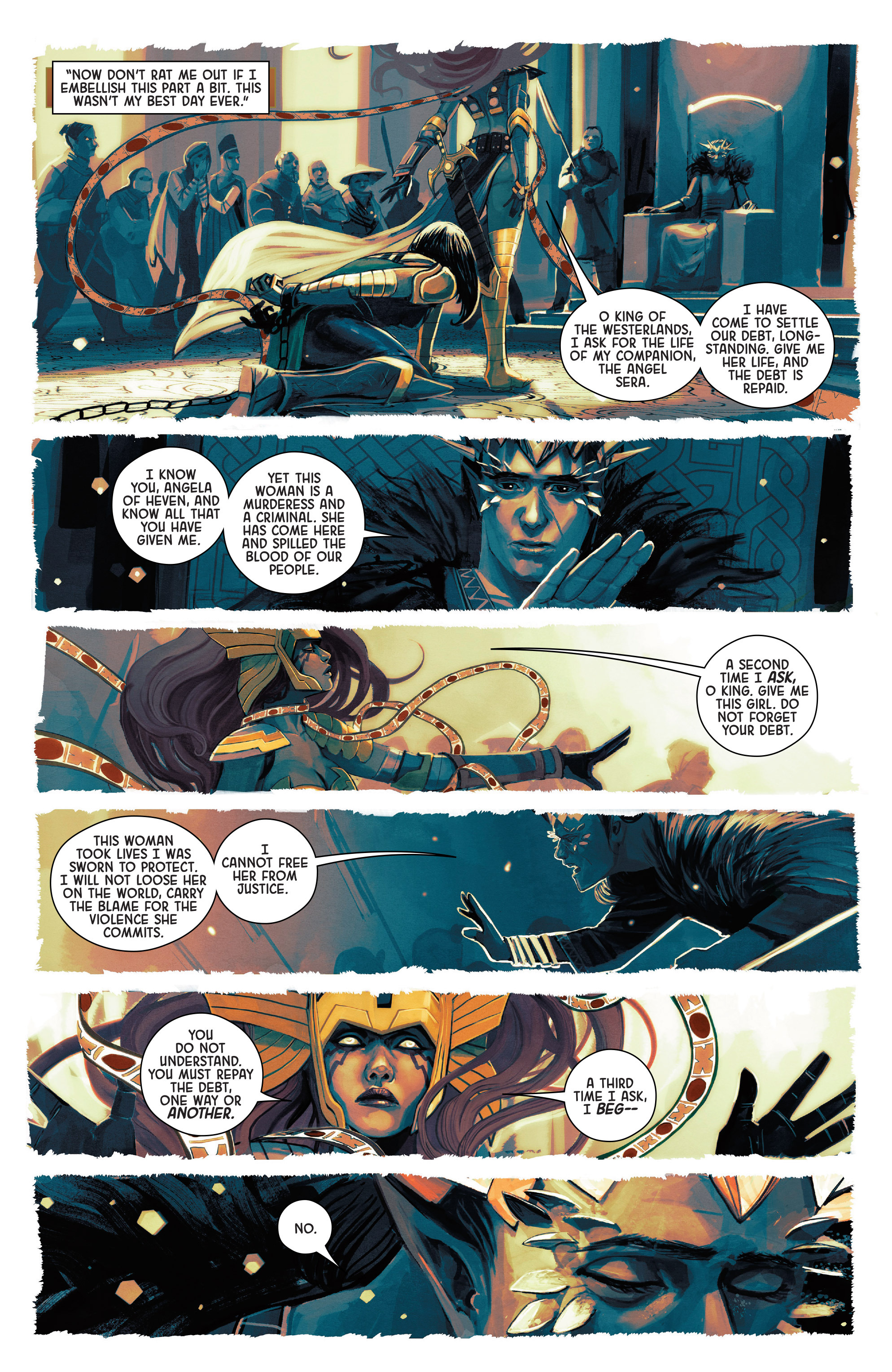 Read online Angela: Asgard's Assassin comic -  Issue #1 - 15
